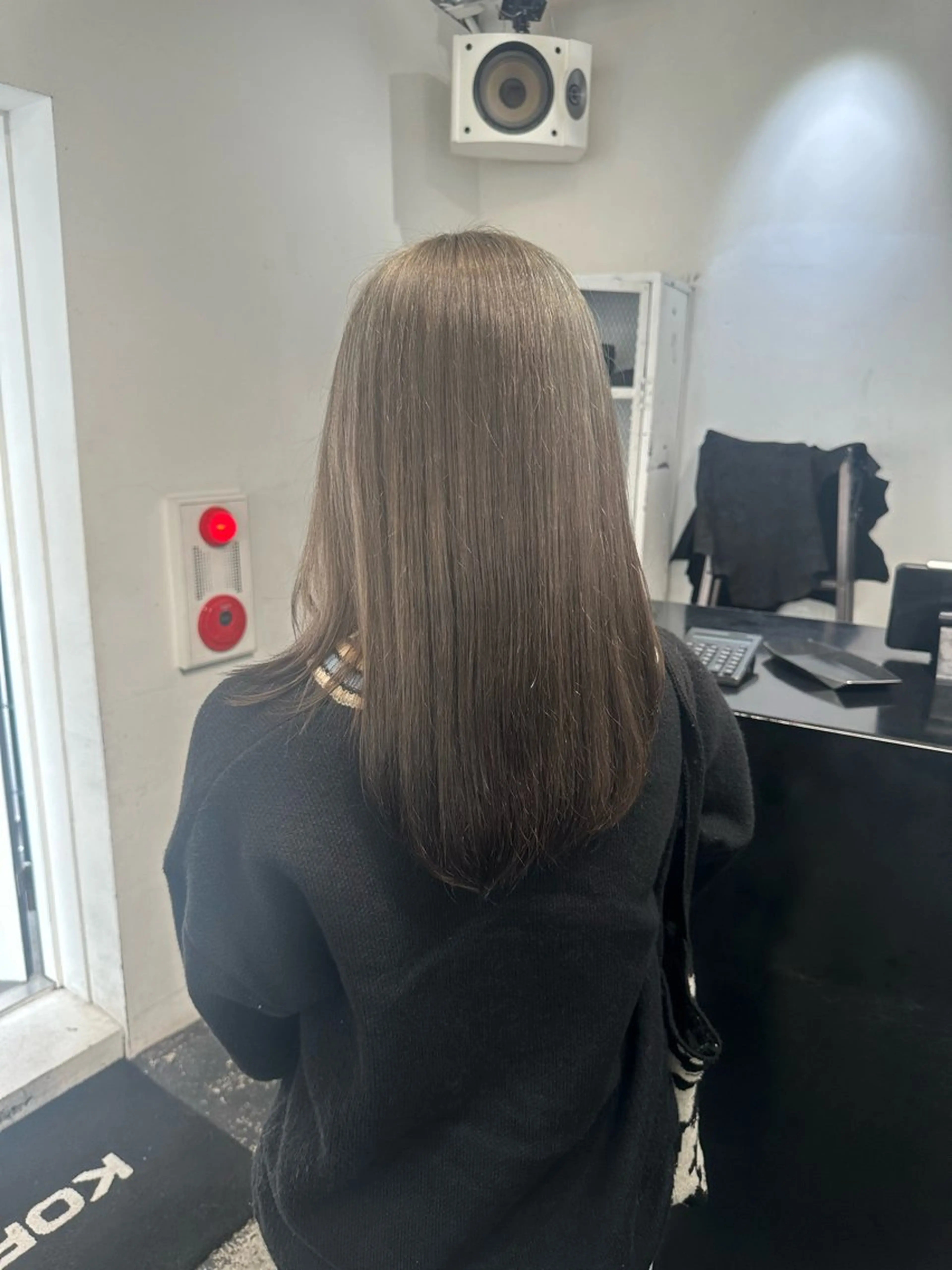 セミロング ヘアカラー トリートメント 🎀ミカ/レイヤー/ 韓国ヘア/原宿🎀のヘアスタイル