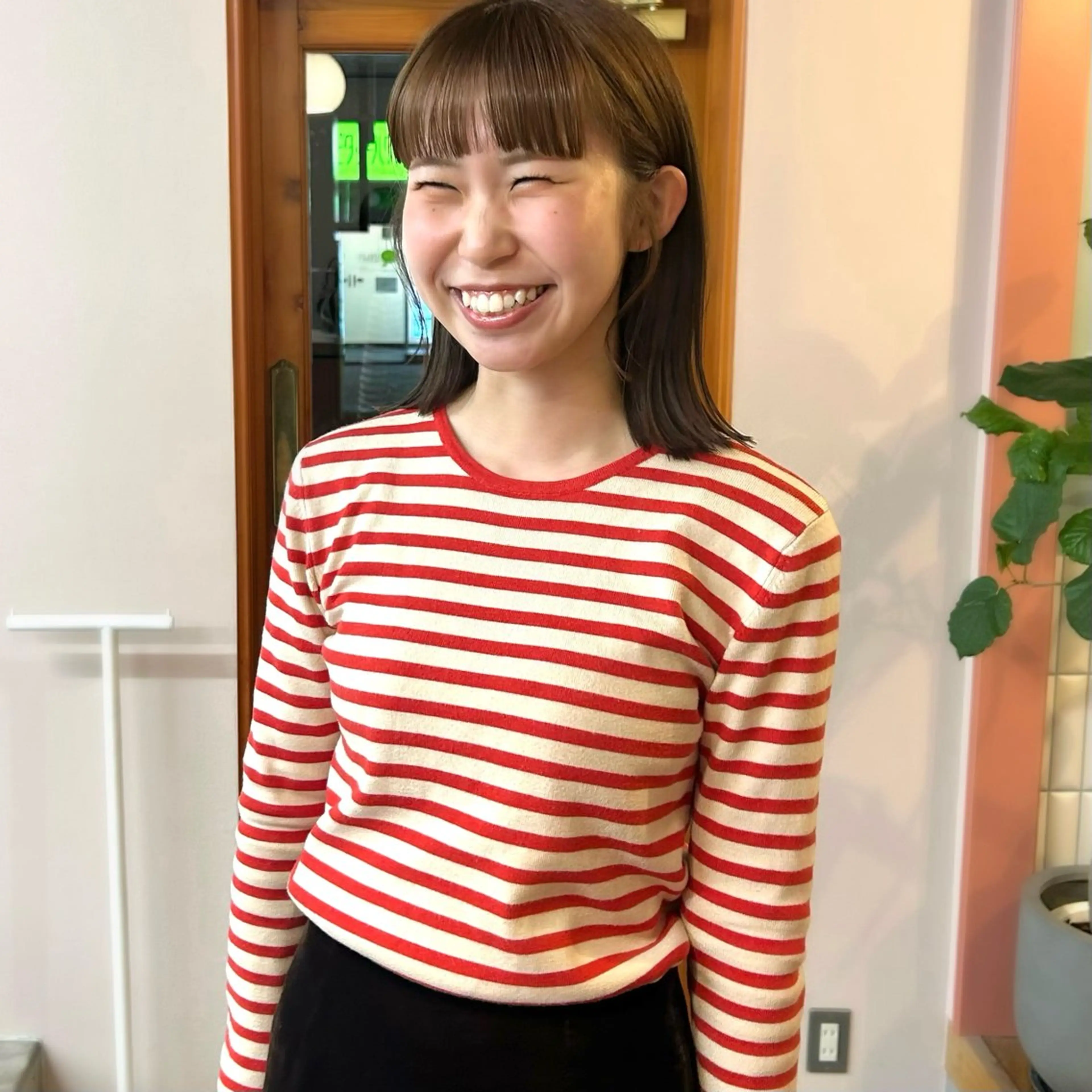 ミディアム カラー ヘアカラー MUKU リカのヘアスタイル