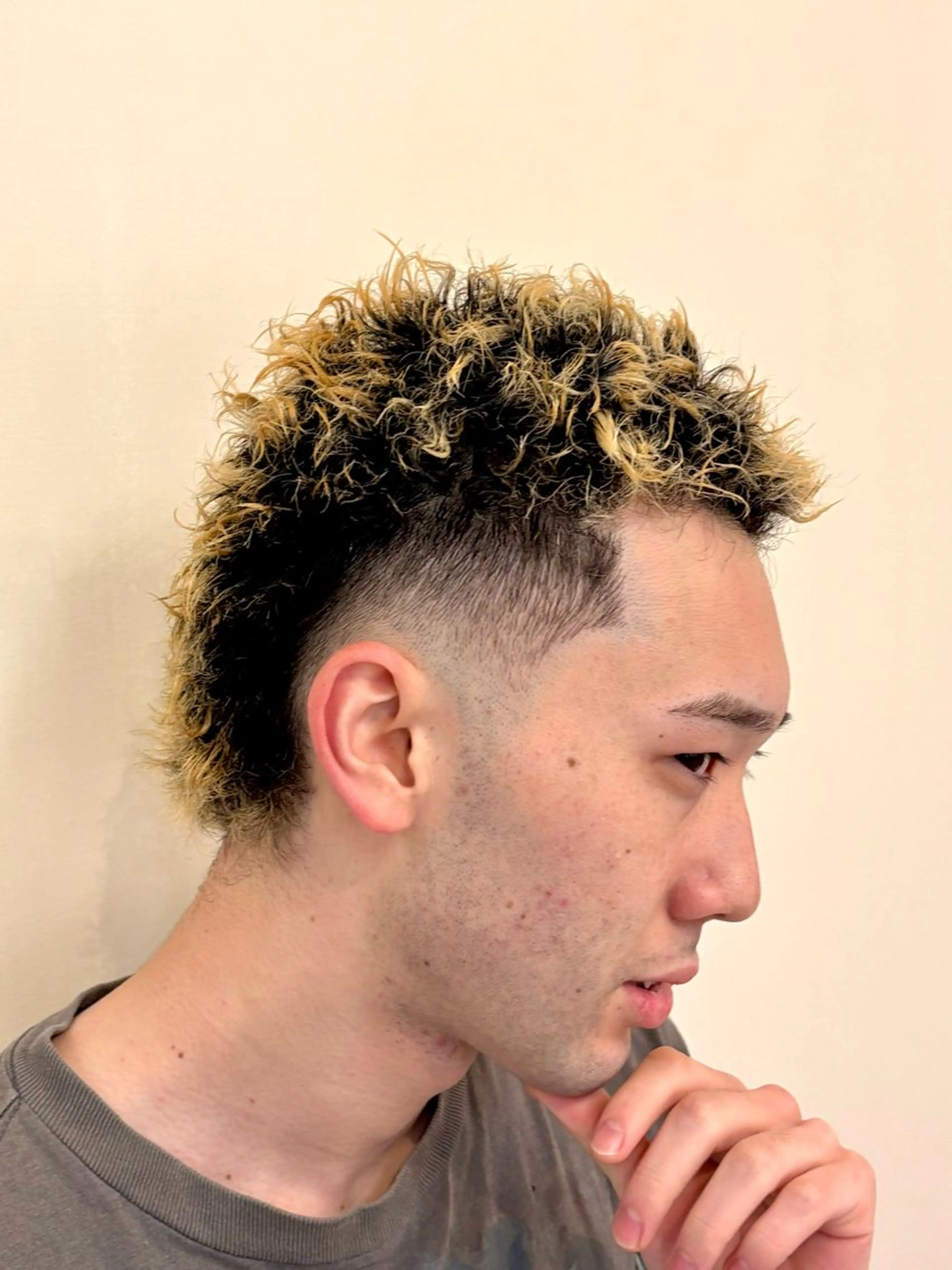 ショート パーマ バッドバーバー蒲田 オノハラユウタ💈のヘアスタイル