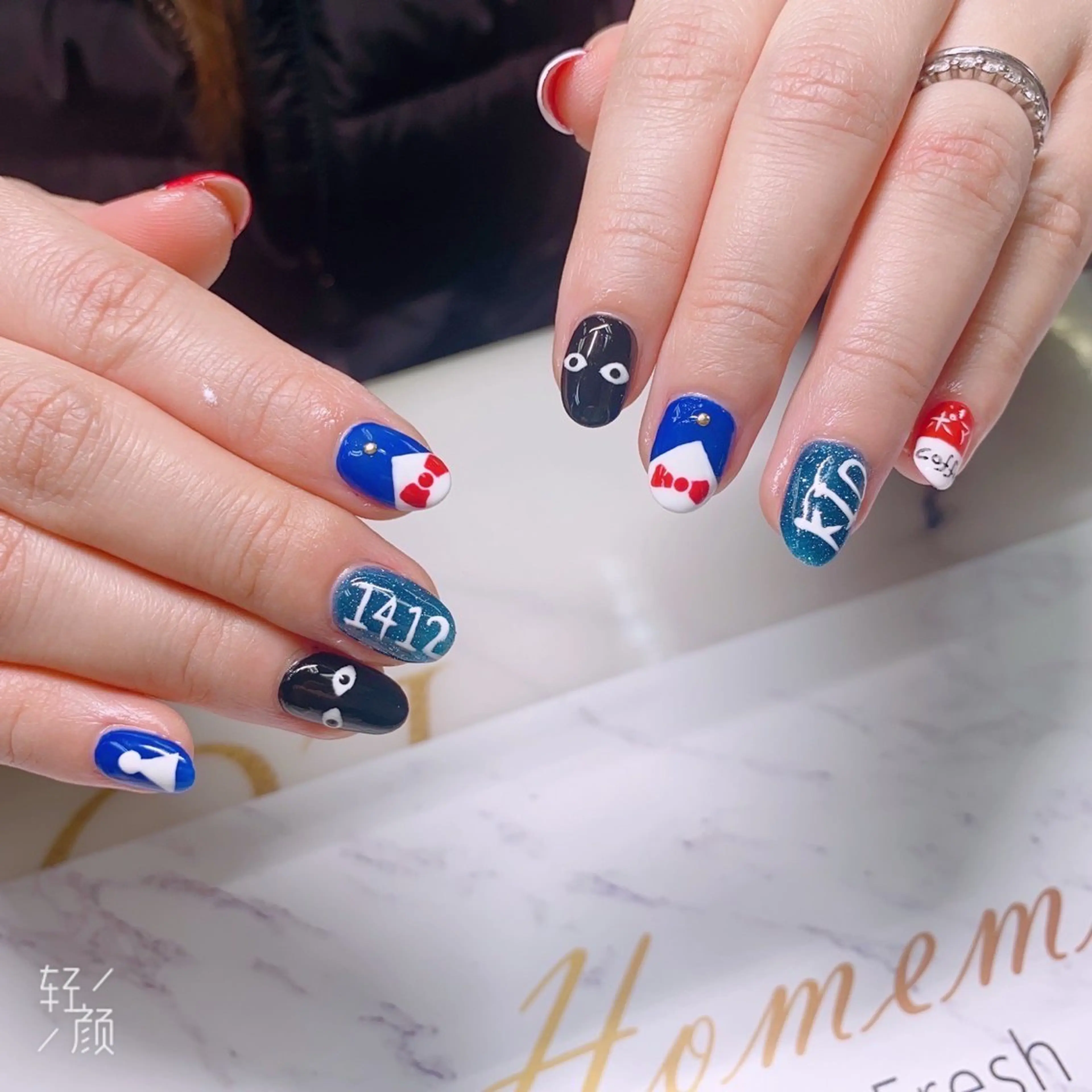 ネイル アートネイル クリアネイル フラッシュネイル フットネイル フレンチネイル インフィニティ ネイルサロンのネイルデザイン