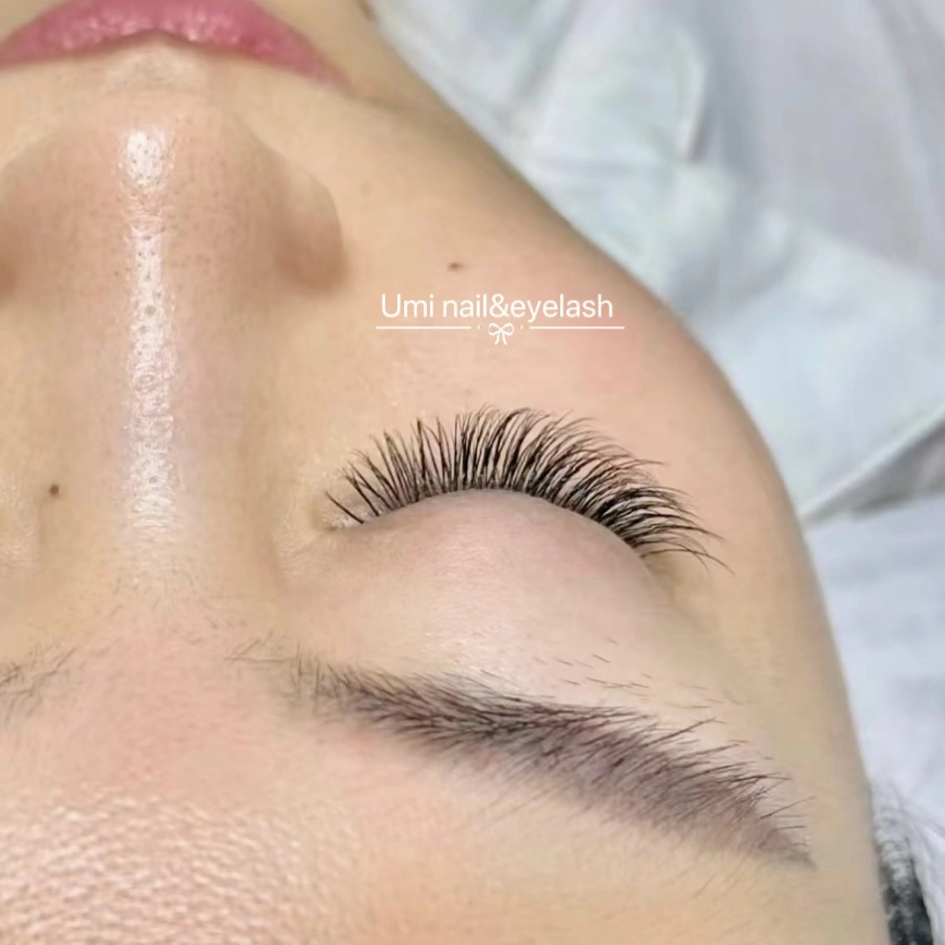 マツエク・マツパ 韓国風マツエク まつげパーマ ワンホンマツエク マツパ Umi nail& eyelash ゆみのマツエク・マツパデザイン