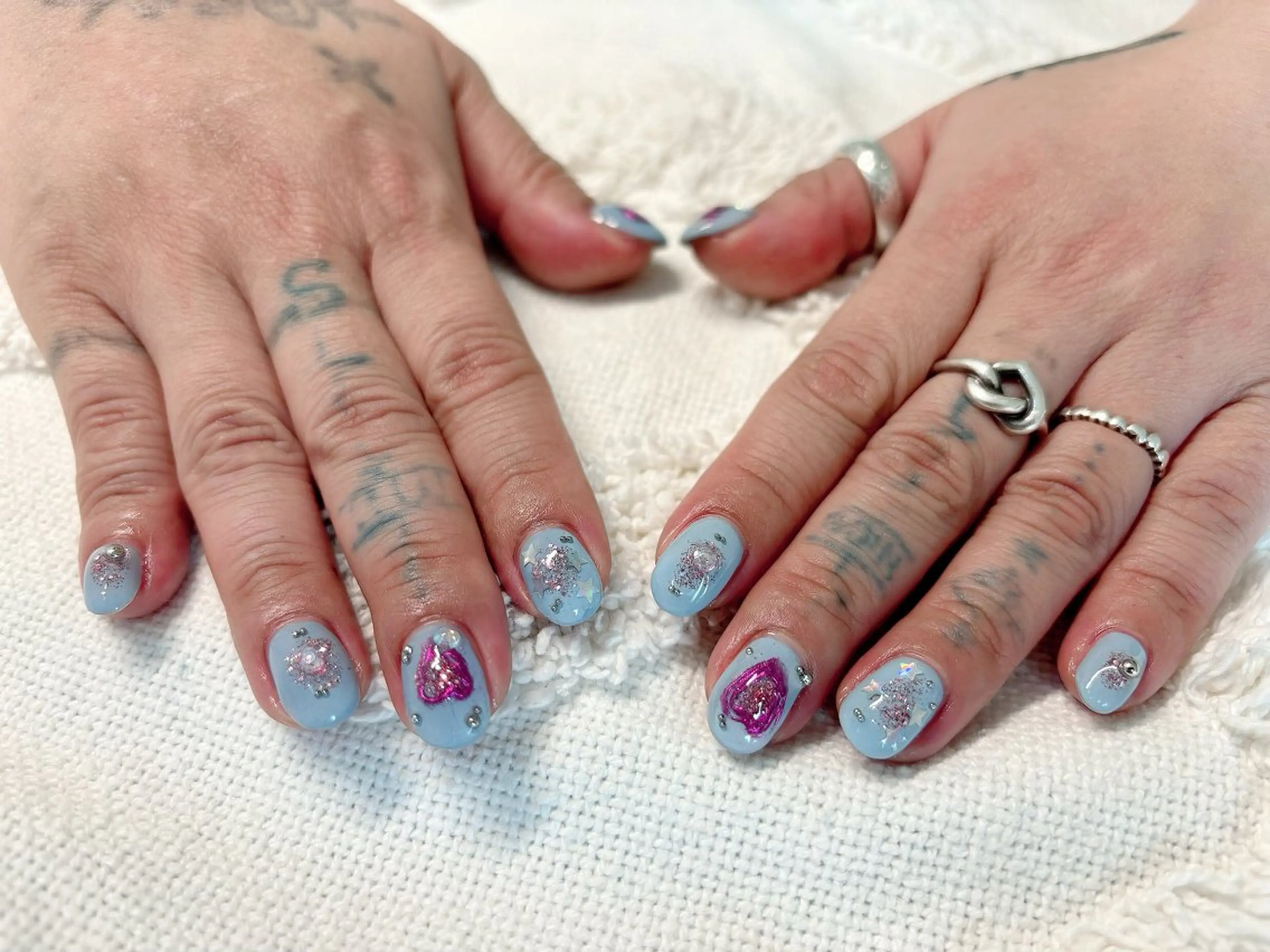 ネイル 持ち込み 森 栄のネイルデザイン