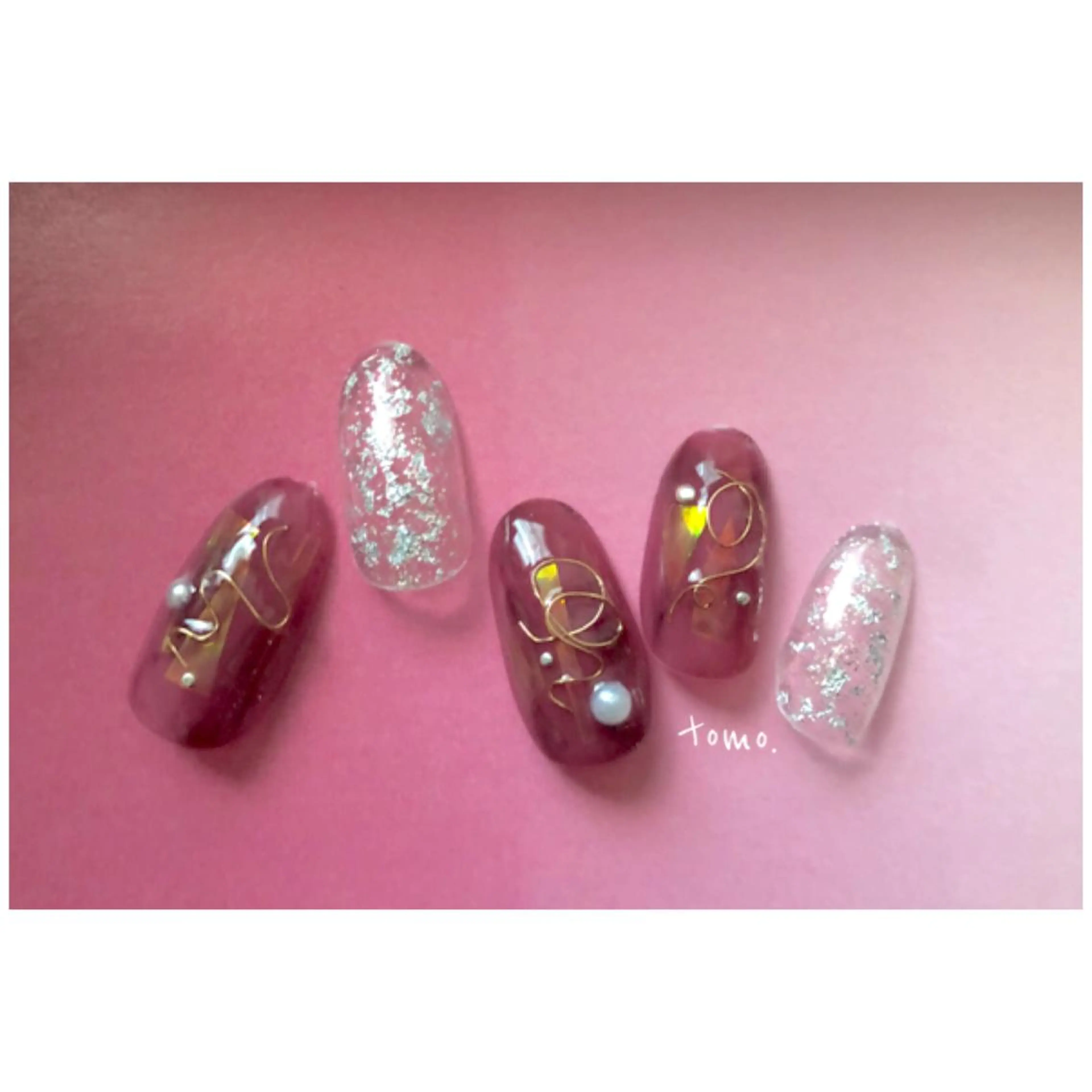 ネイル ハンドネイル nailist TOMOのネイルデザイン