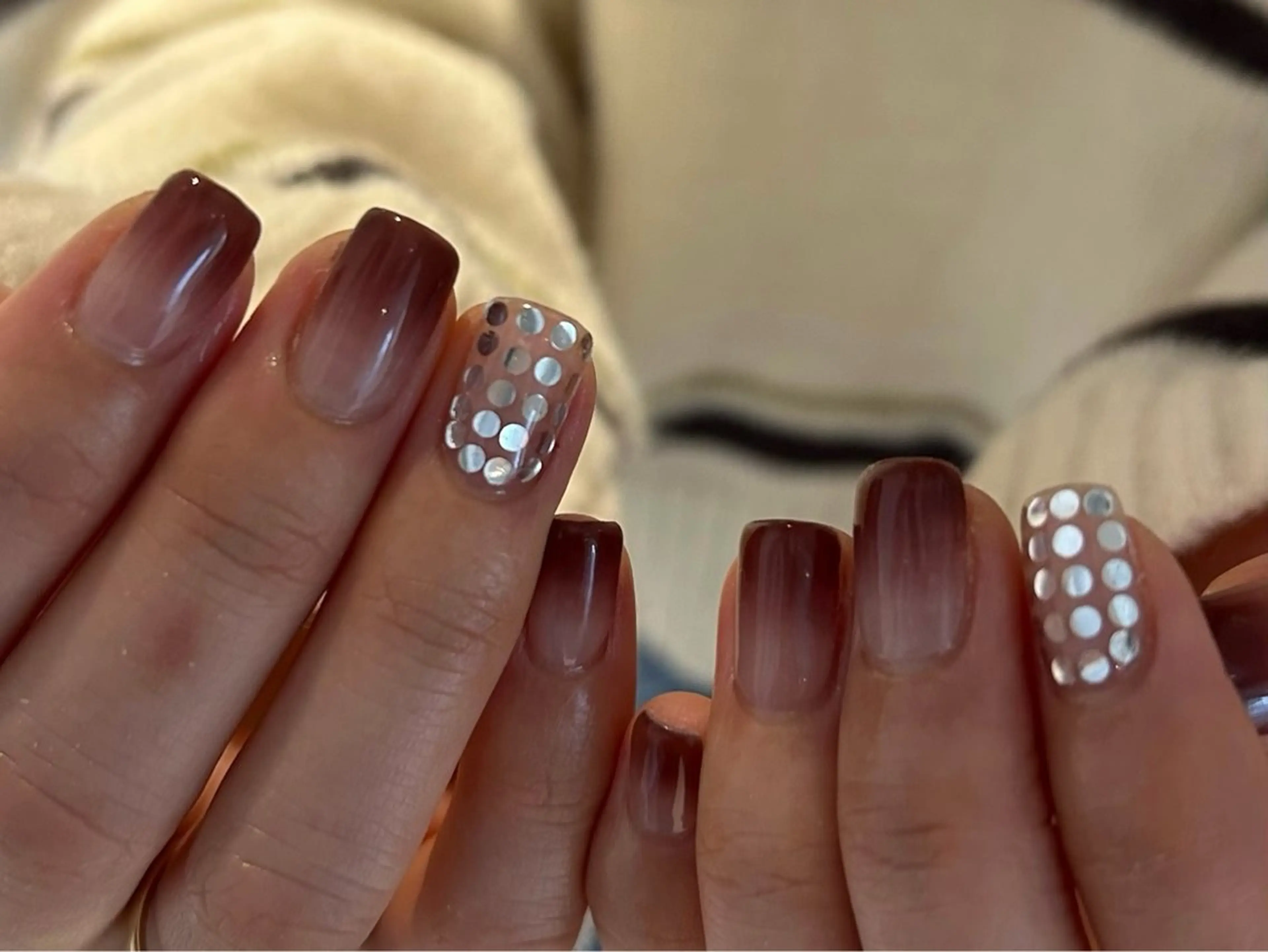 ミディアム ハンドネイル WAKANA/ ニュアンス・個性派のネイルデザイン