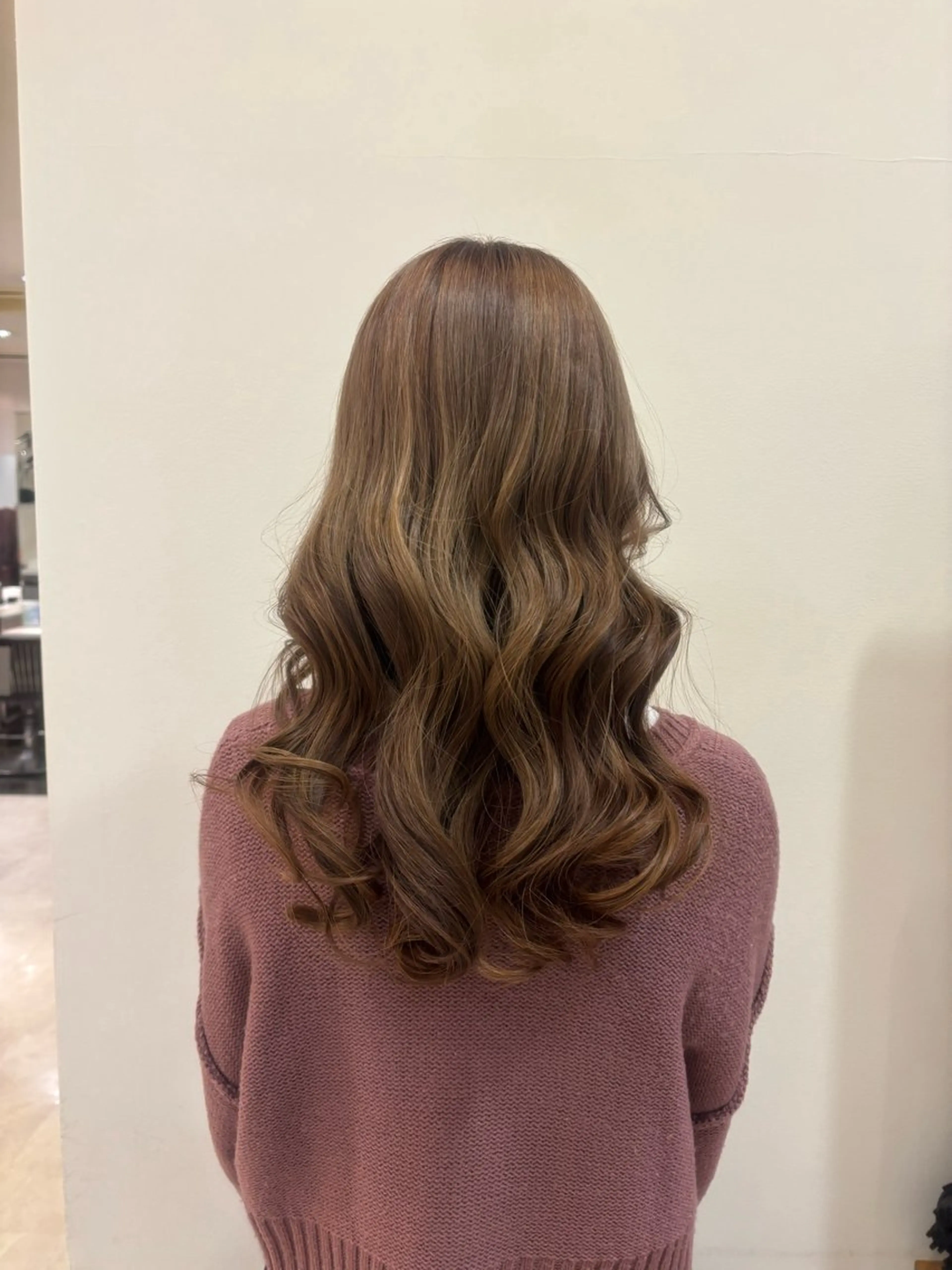 ロング カラー レナーク  ルグラン もも🍑のヘアスタイル