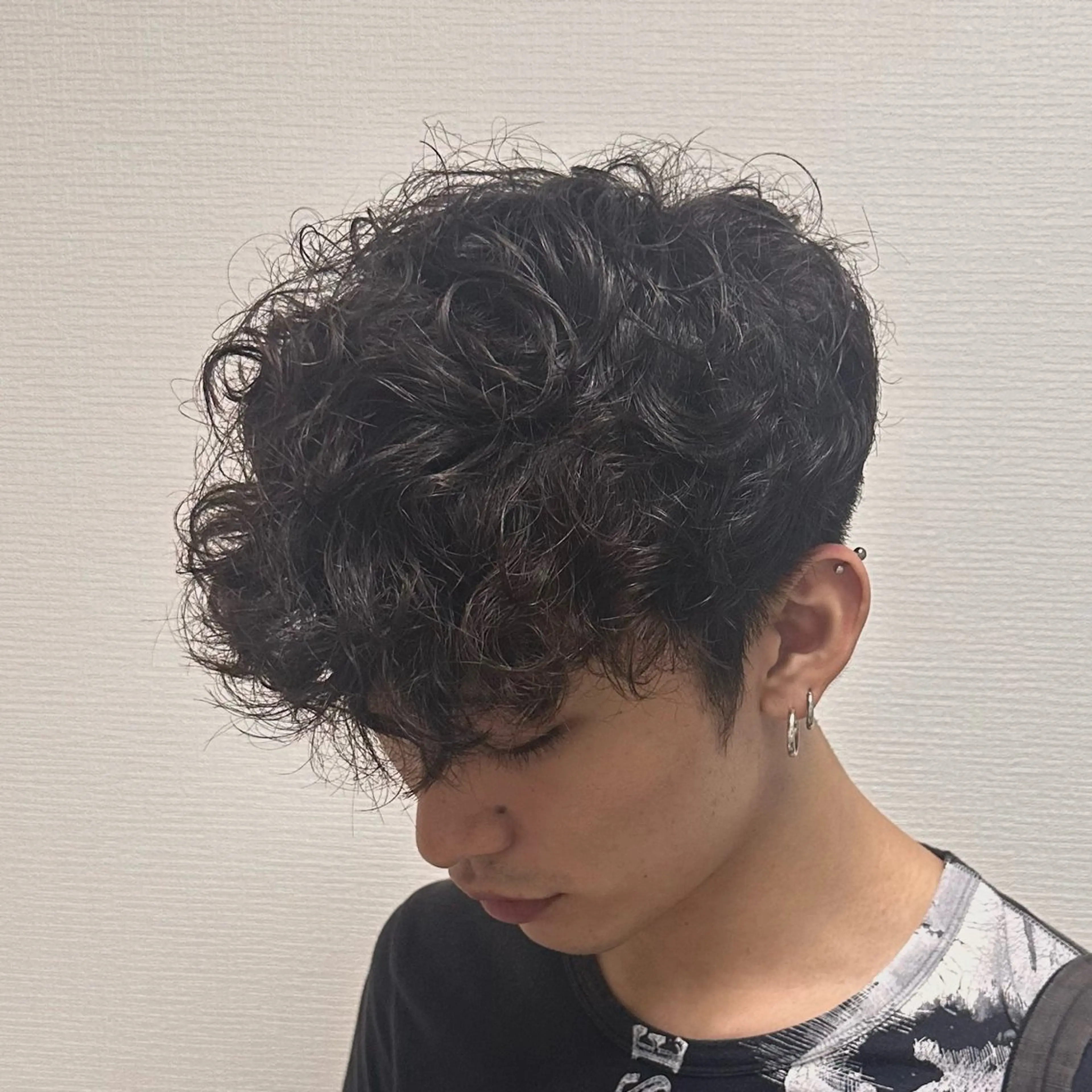 パーマ メンズ カット パーマ メンズパーマ全般/ 似合わせ/ジョウのヘアスタイル