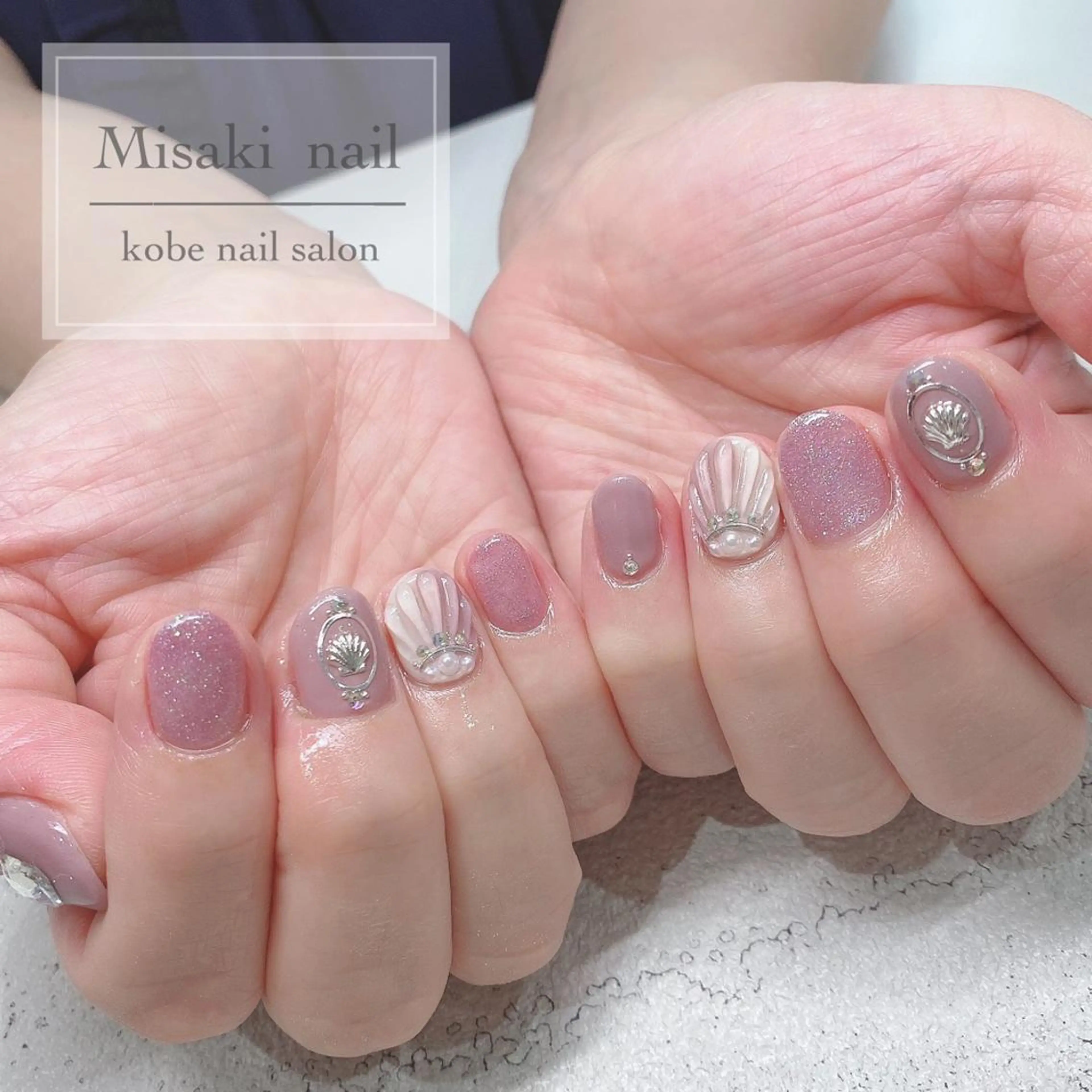 ネイル 韓国ネイル ワンホンネイル ハンドネイル nailsalon miinailsのネイルデザイン