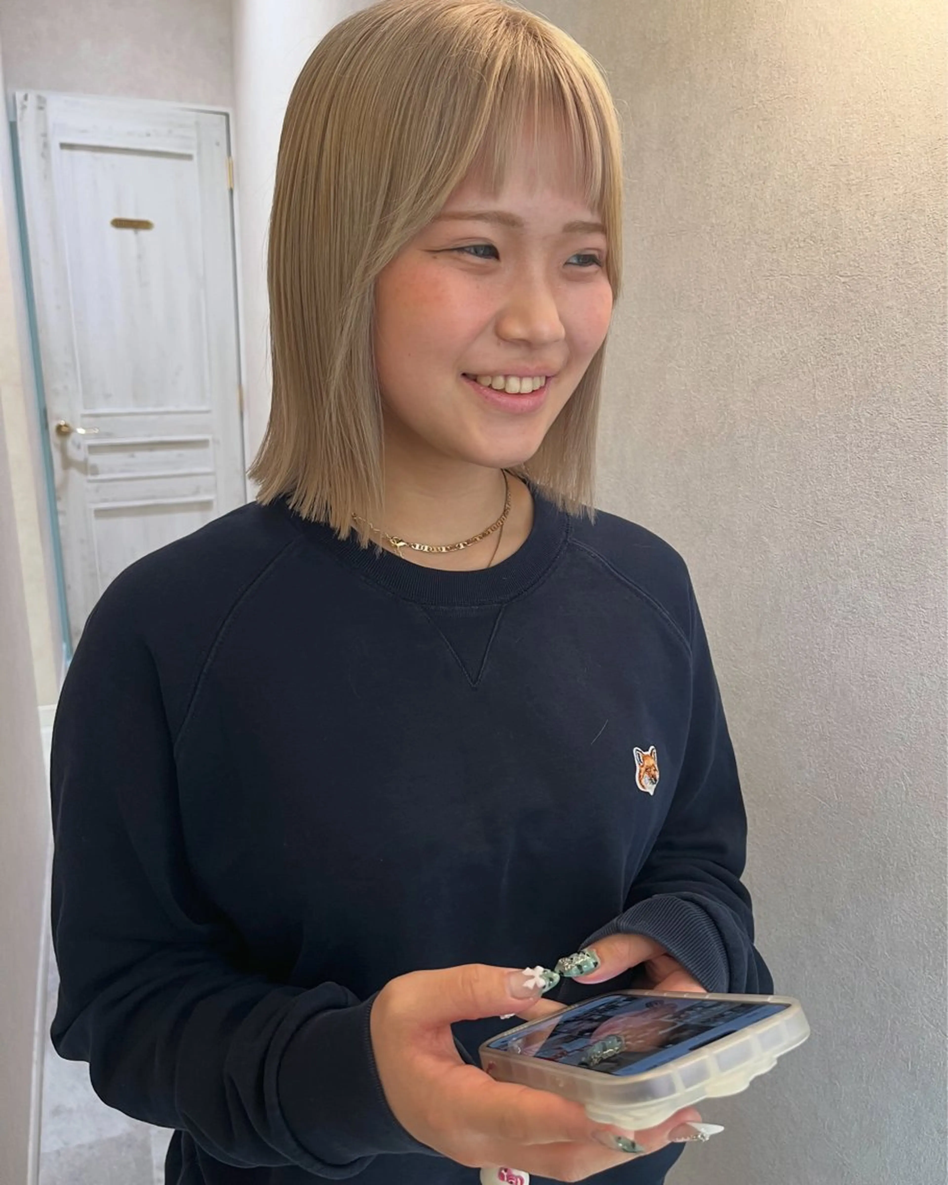 ショート ボブ 岩瀬 翔太のヘアスタイル