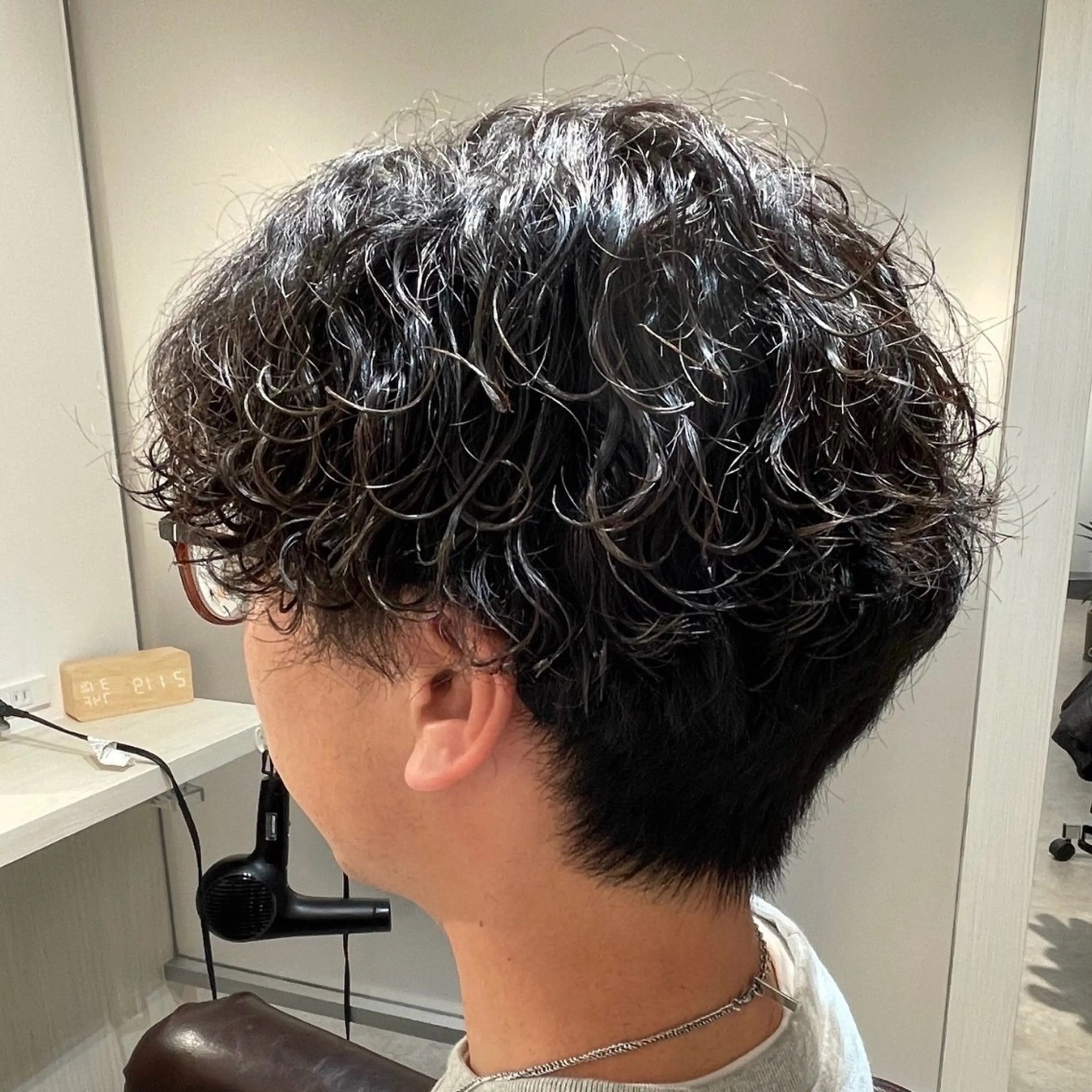 メンズ RUKA👱🏻 メンズカットパーマのヘアスタイル