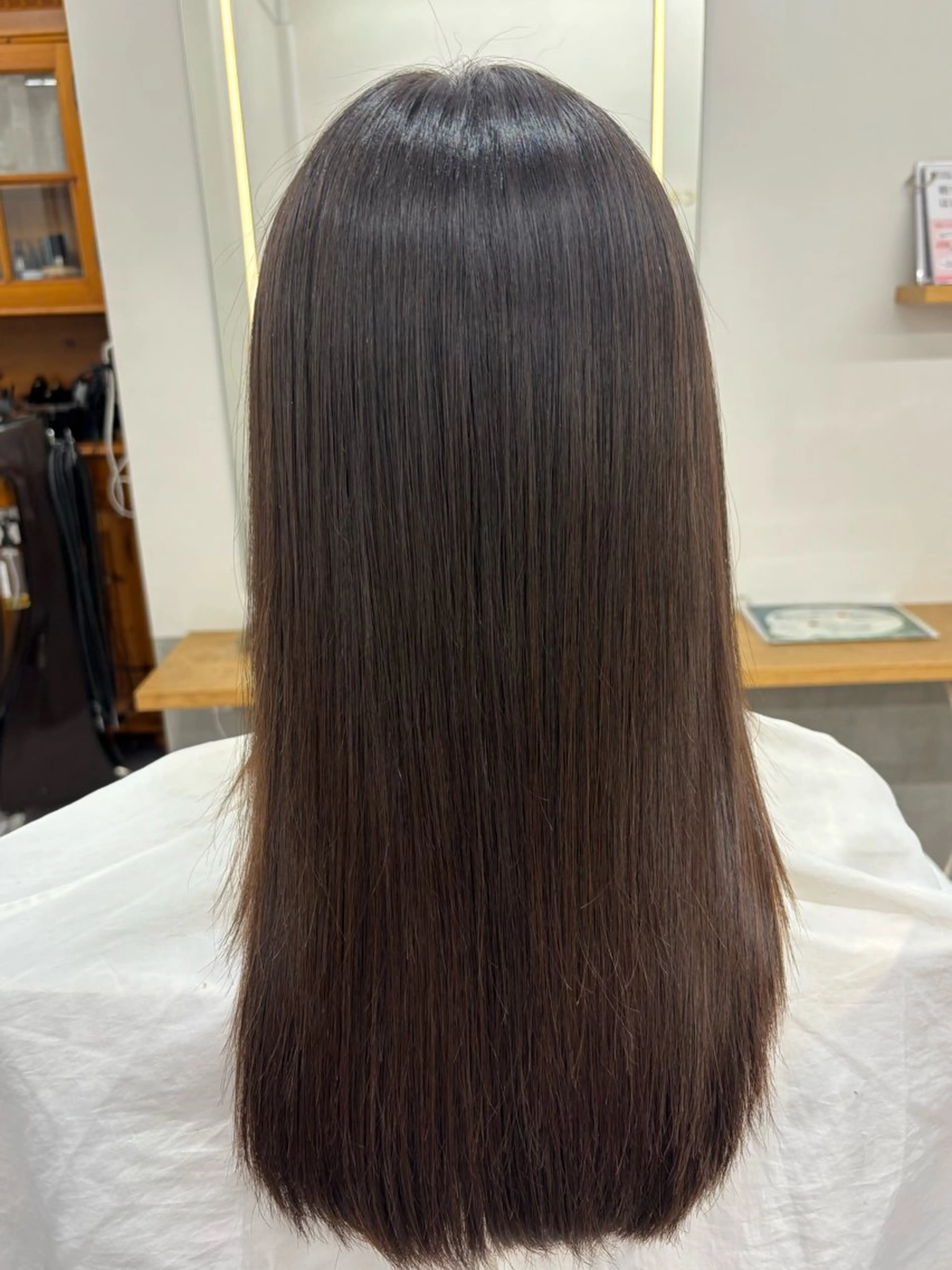 セミロング 安藤 駿のヘアスタイル