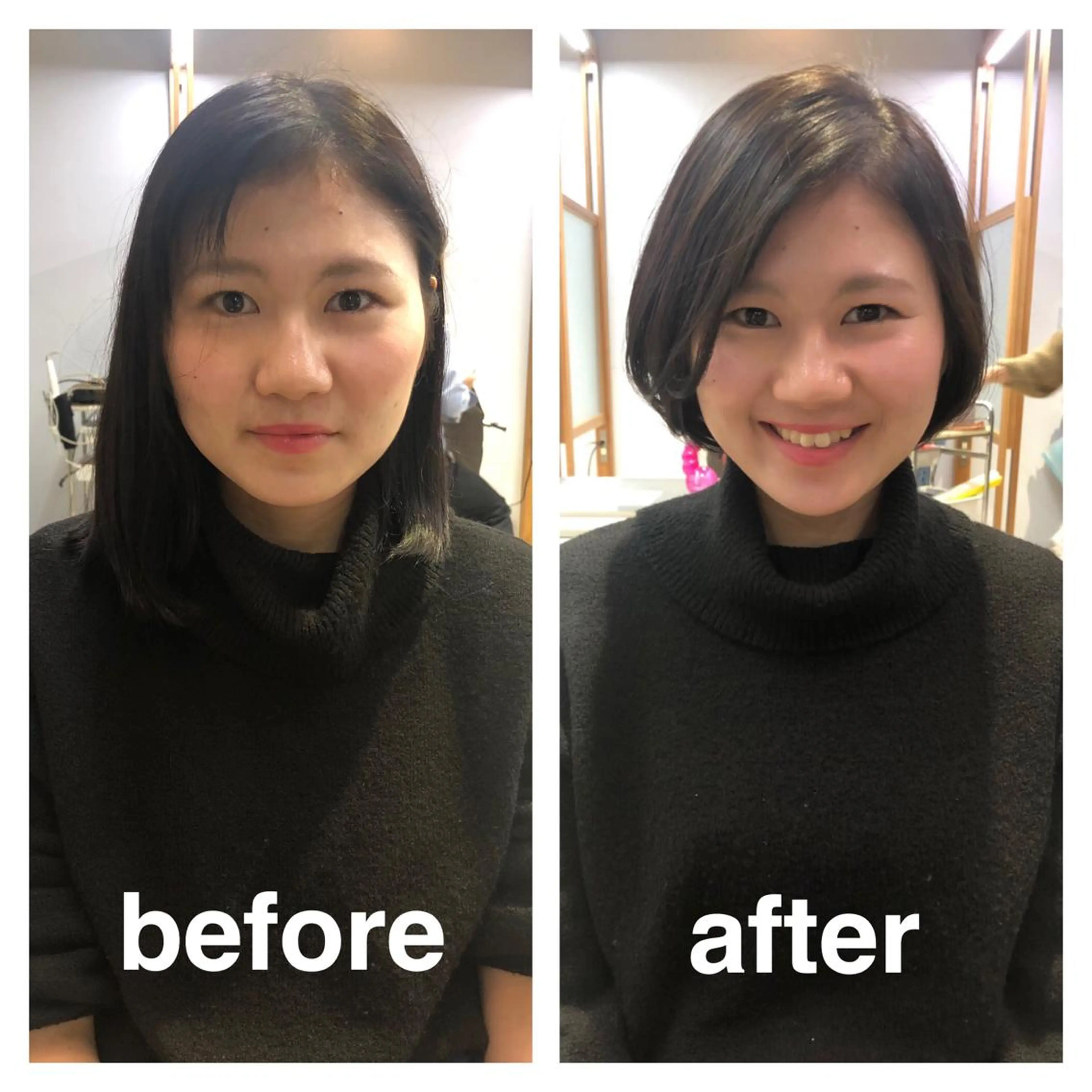 ショート 中村 美穂のヘアスタイル