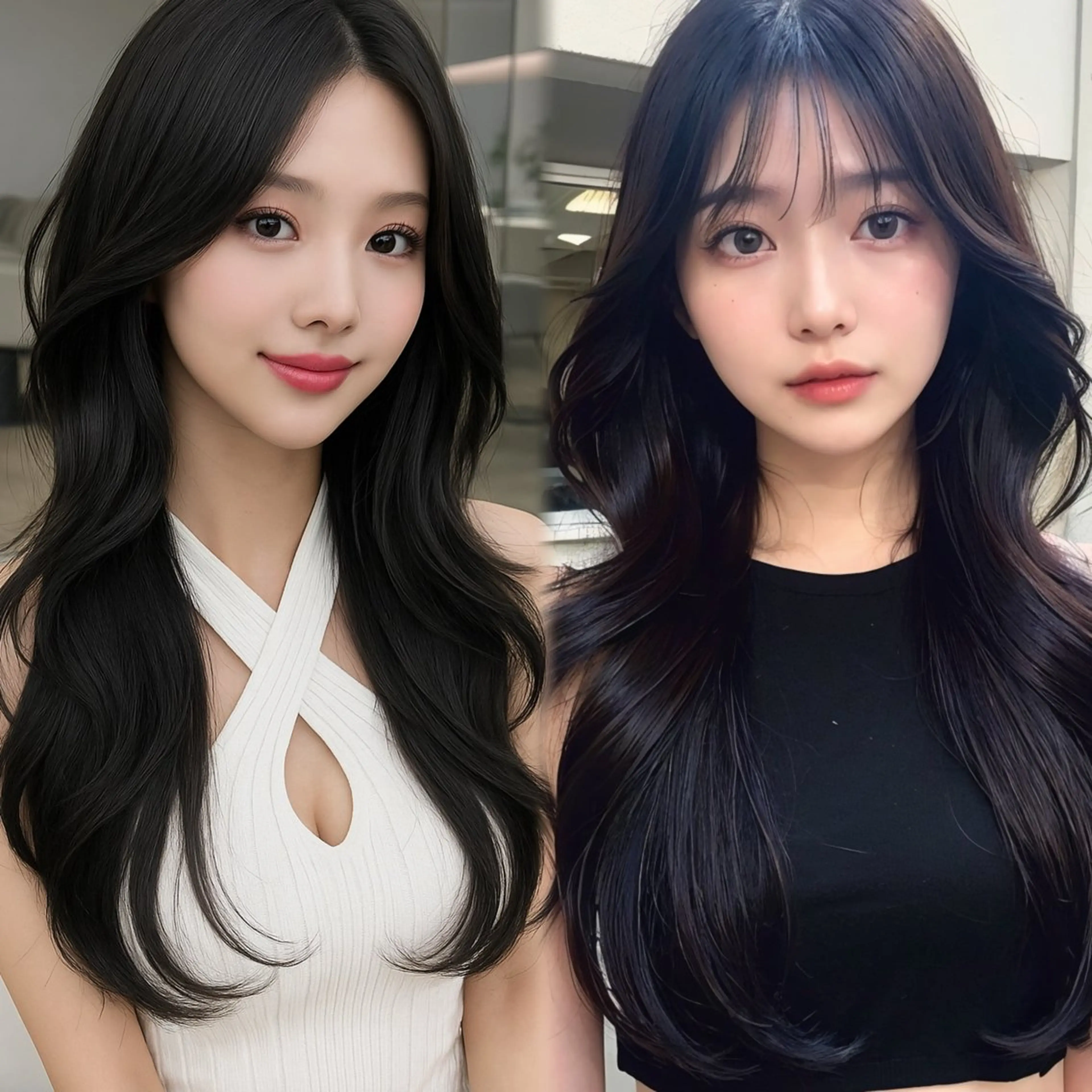 ロング カット ヘアカラー トリートメント サロウィン銀座RAYⅡ所属・❣️髪質改善/ 美髪矯正/沼座悠人のヘアスタイル