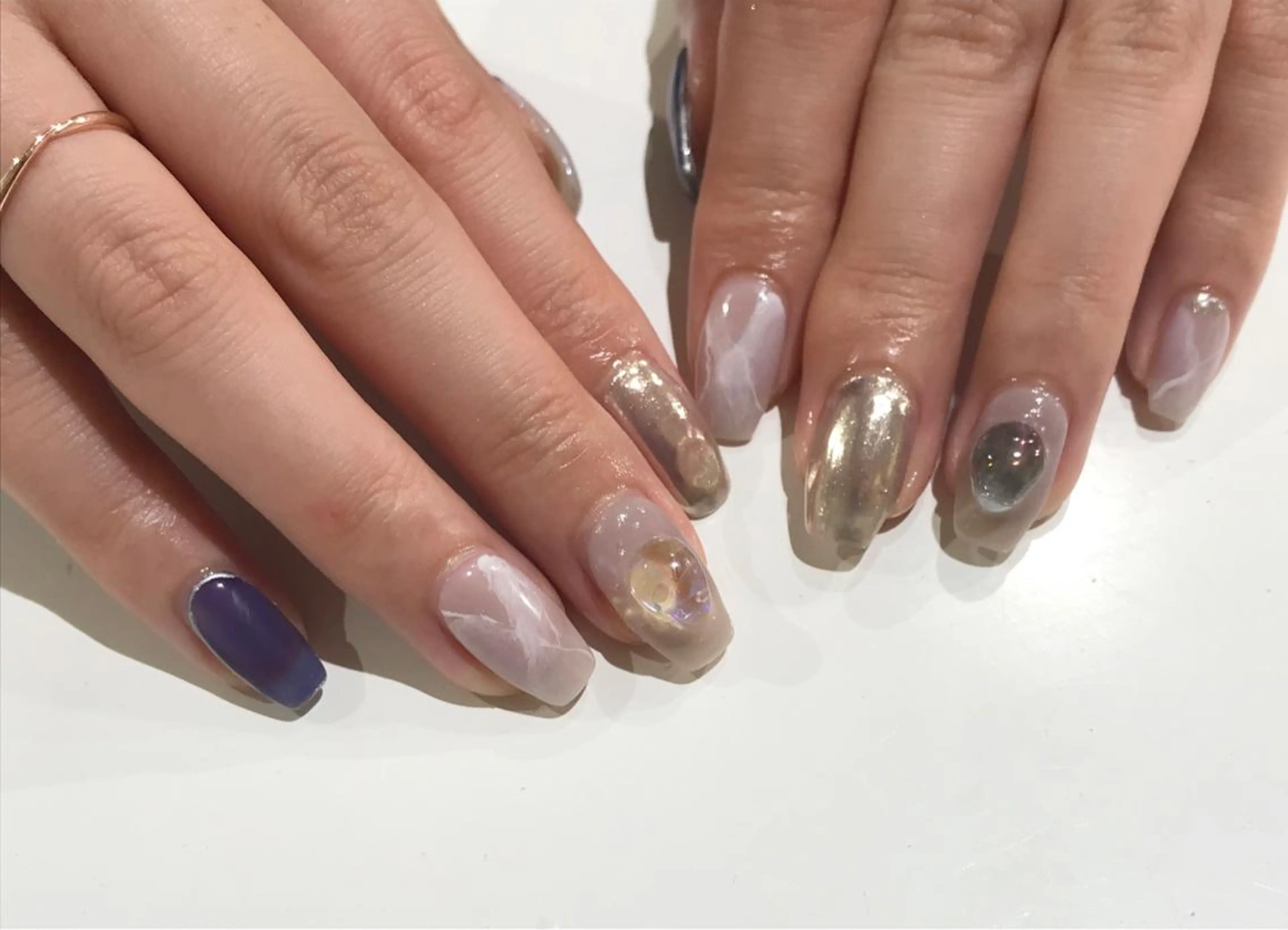 ネイル 舞田 苑香のネイルデザイン