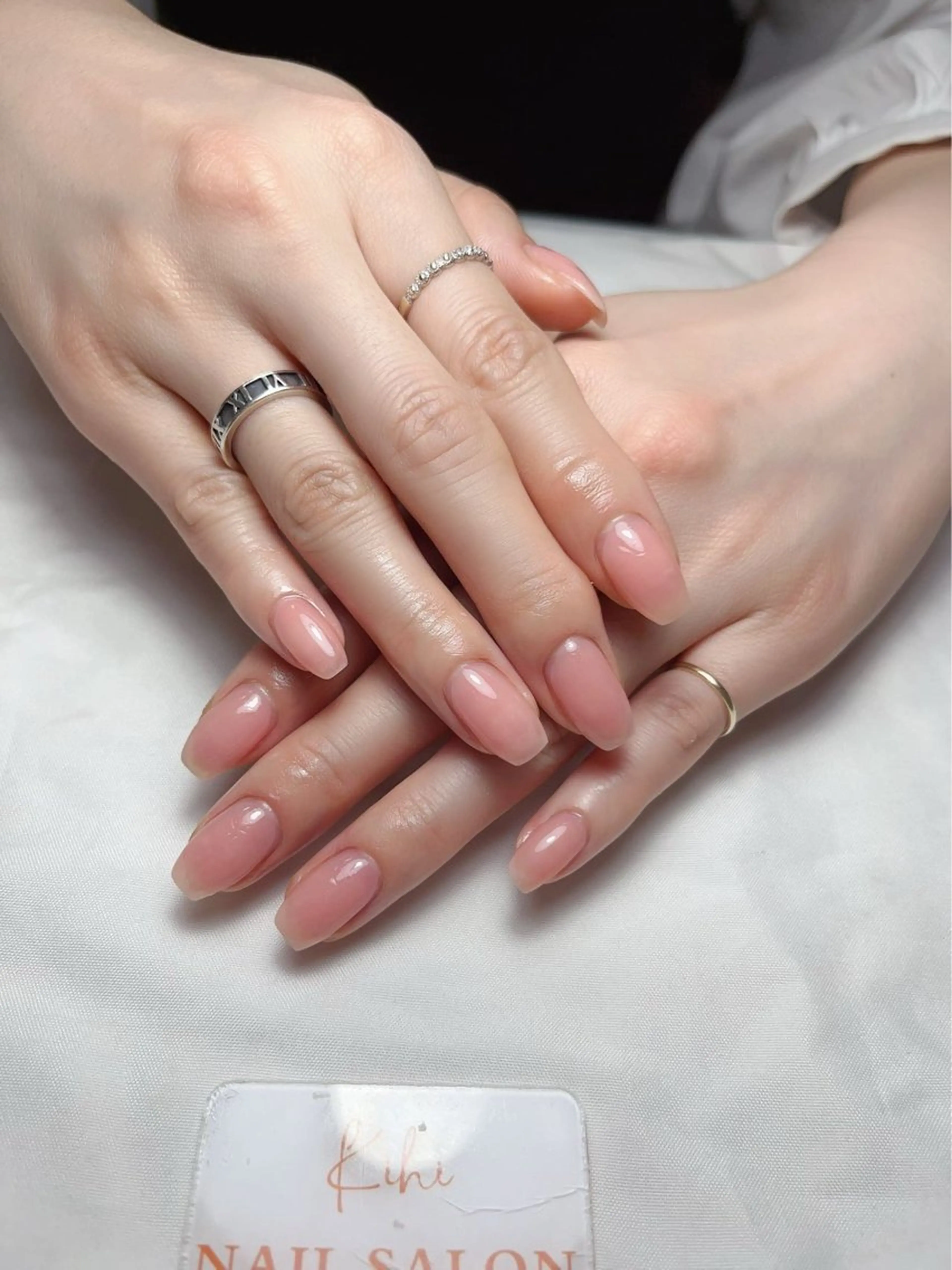 ネイル アートネイル フレンチネイル ジェルネイル グラデーション 韓国ネイル ハンドネイル 💕鈴木ユリ パラジェル/オフ無料のネイルデザイン