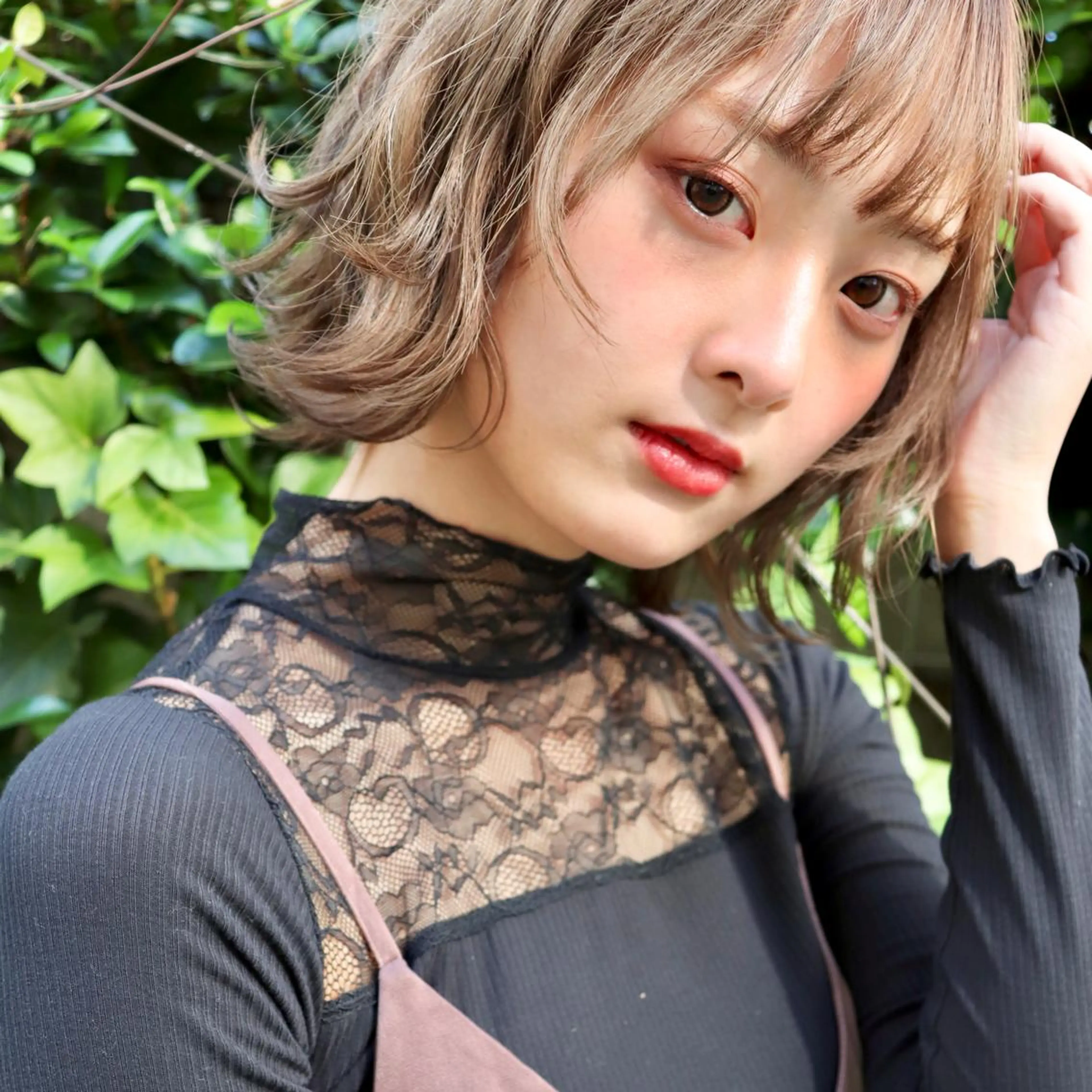 ショート カラー ブリーチ ハイトーンカラー ケアブリーチ×ハイト ーン専門/SHOTAのヘアスタイル