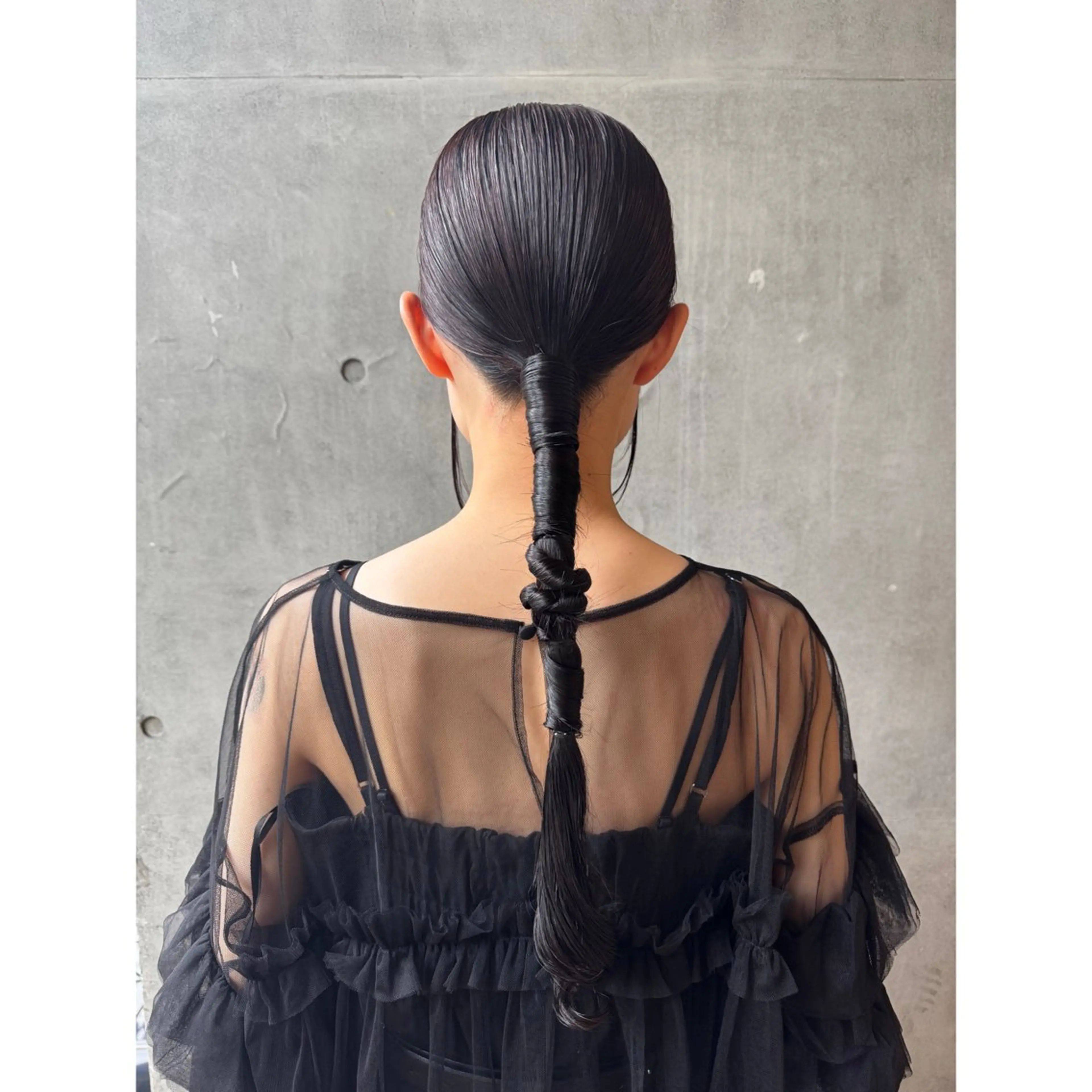 お祭りやお仕事のヘアセットに是非👱🏻♀️🎀の写真