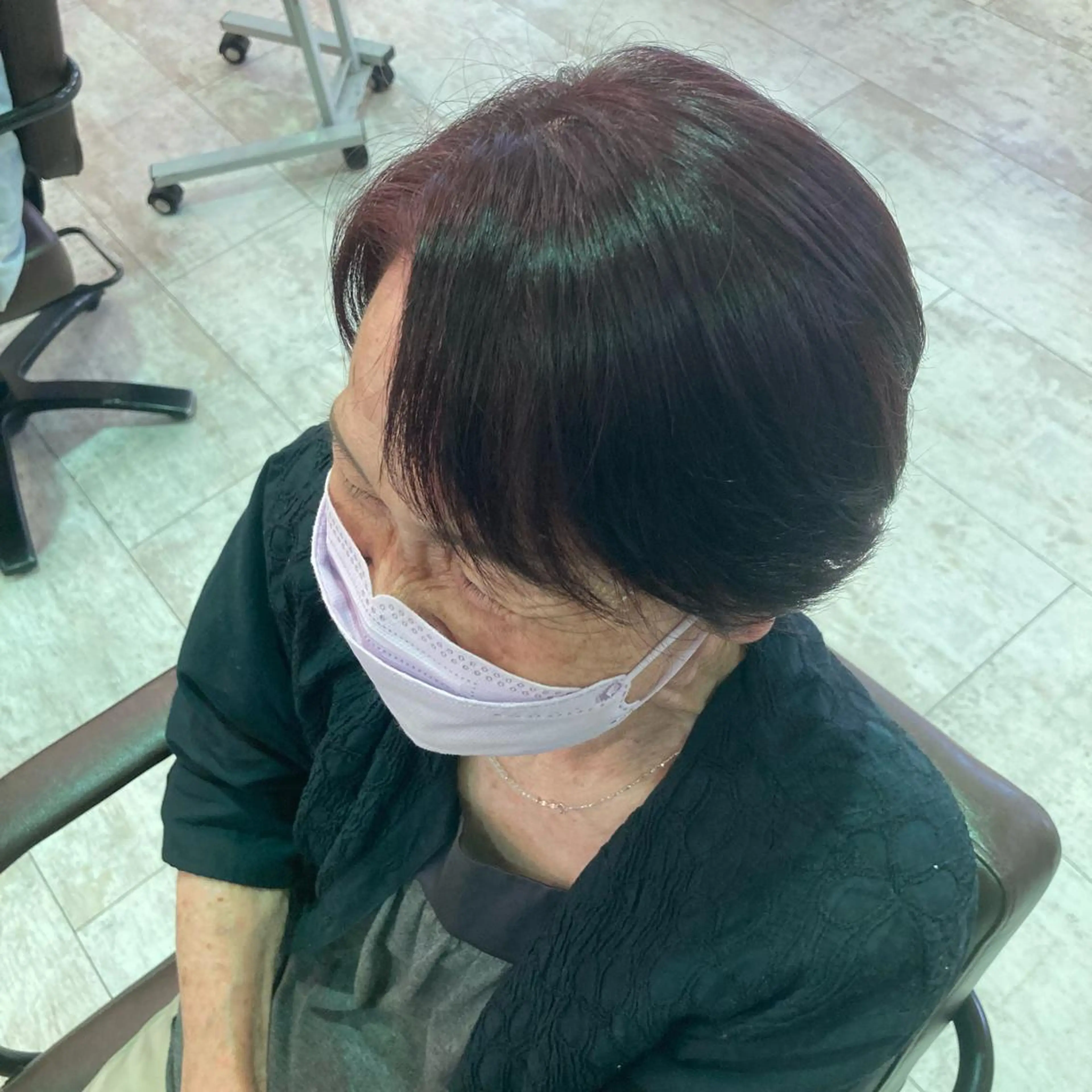 ショート カラー Plaatje🤍 はるか🕊のヘアスタイル