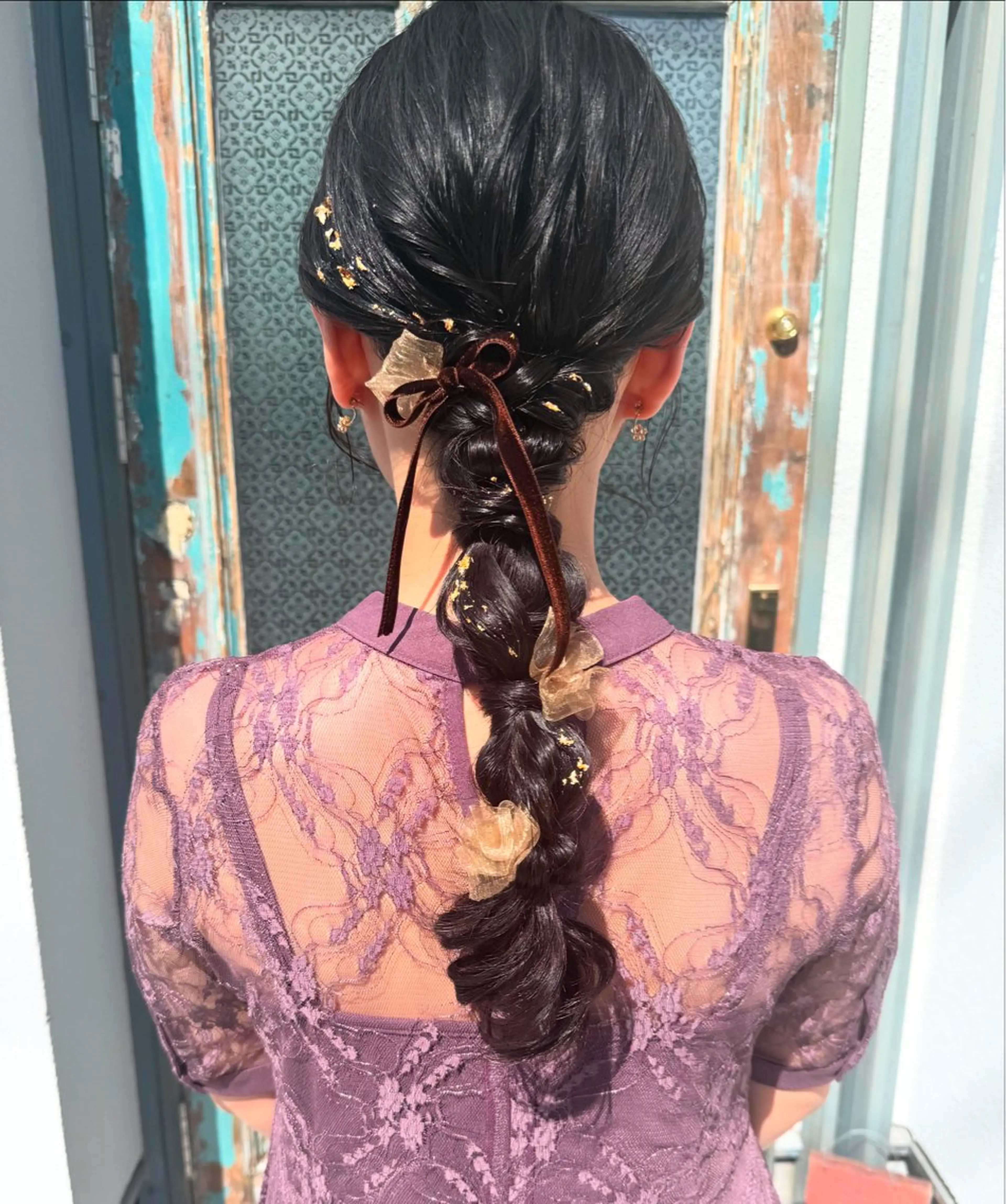 ロング ヘアアレンジ ヘアセット Orla 🌿chiekoの眉毛・アイブロウイメージ