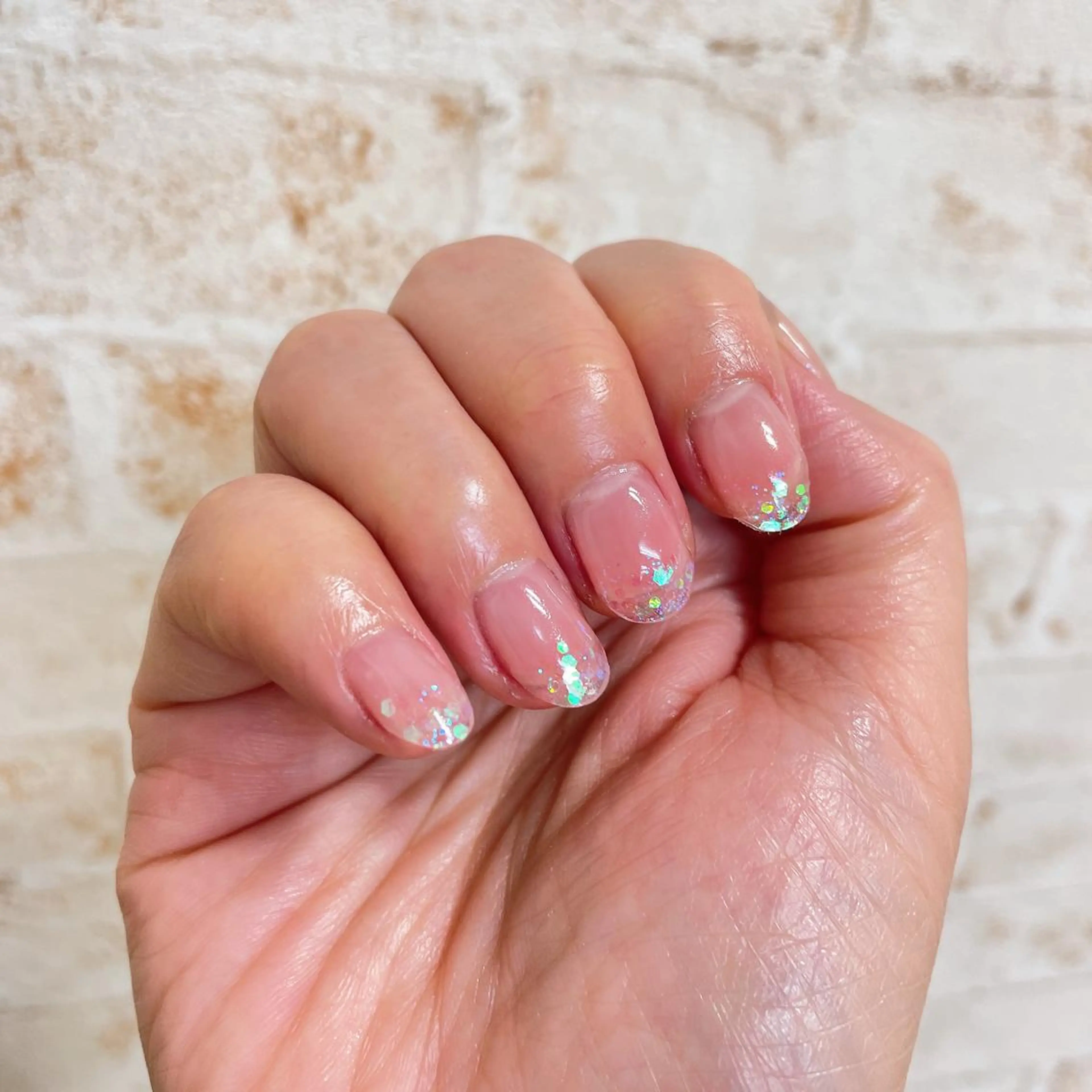 ネイル クリアネイル ジェルネイル キラキラネイル スカルプネイル ヘアーサロン ＳＯRＡお顔剃りのエステ・リラクイメージ