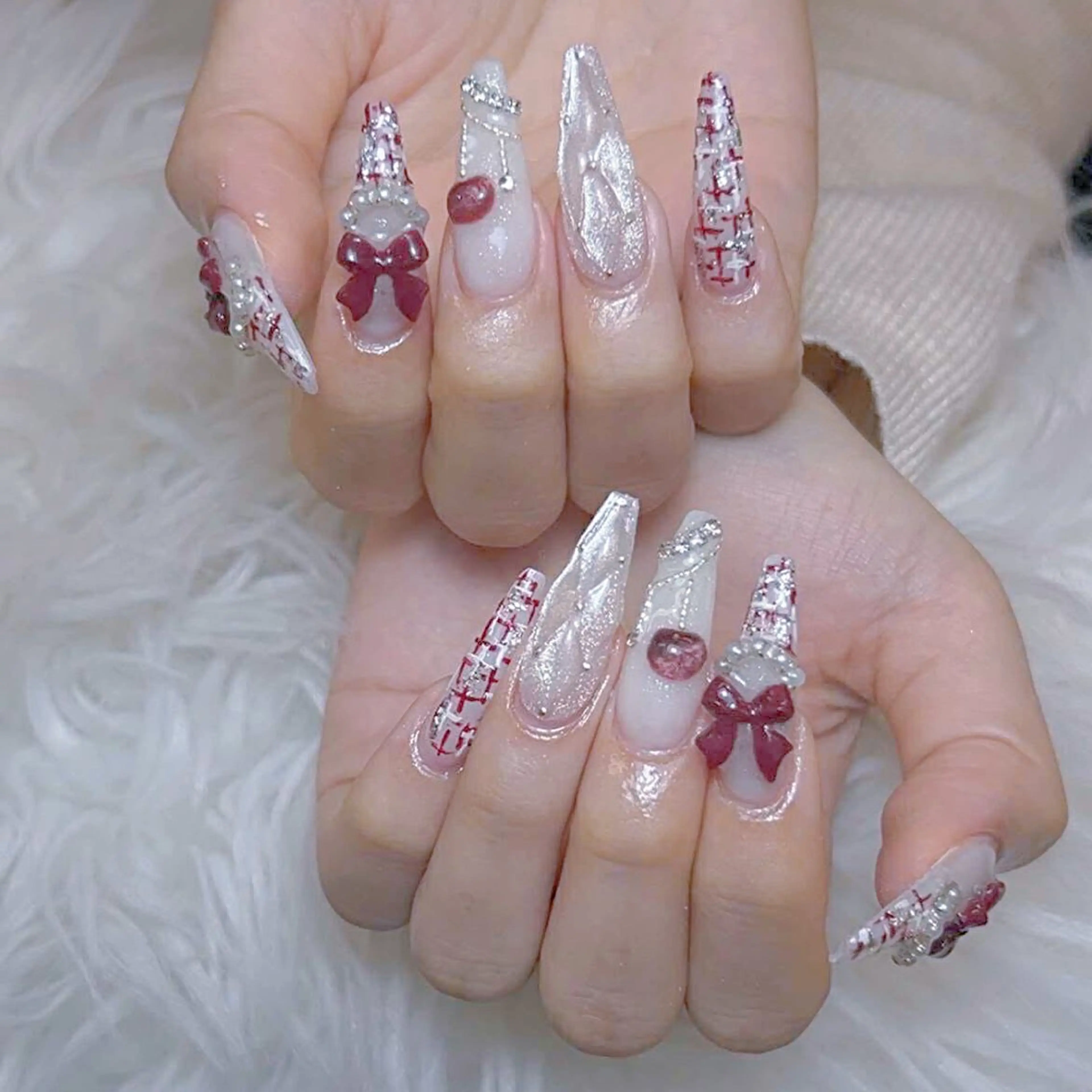 ネイル ハンドネイル ハンドケア Anh Nail 歌舞伎町のネイルデザイン