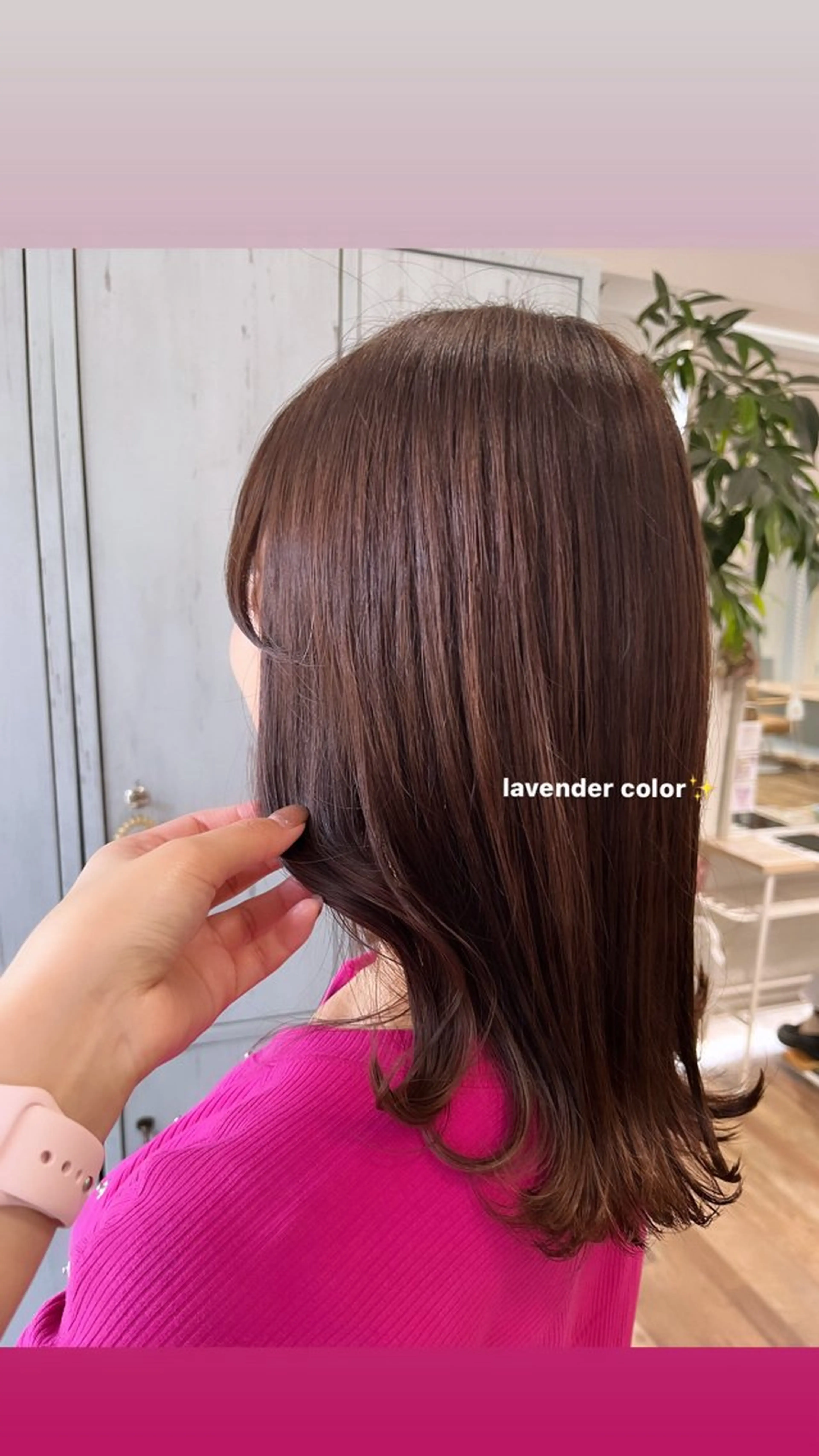 ミディアム 顔周りカット/ 似合わせ/momo/のヘアスタイル