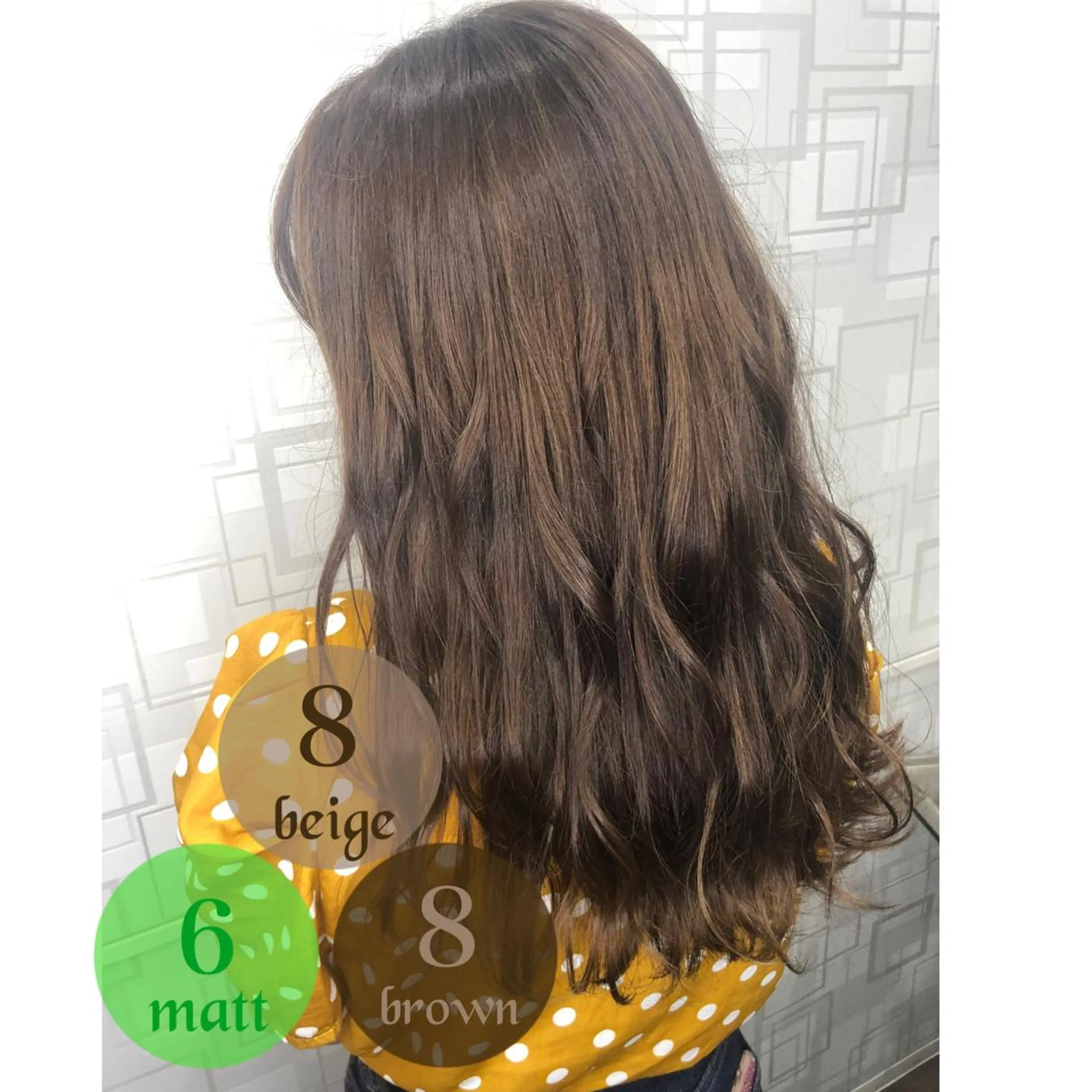 ロング カラー カット ヘアカラー トリートメント 韓国ヘア/レイヤー/ ツヤカラー/ Aiのヘアスタイル