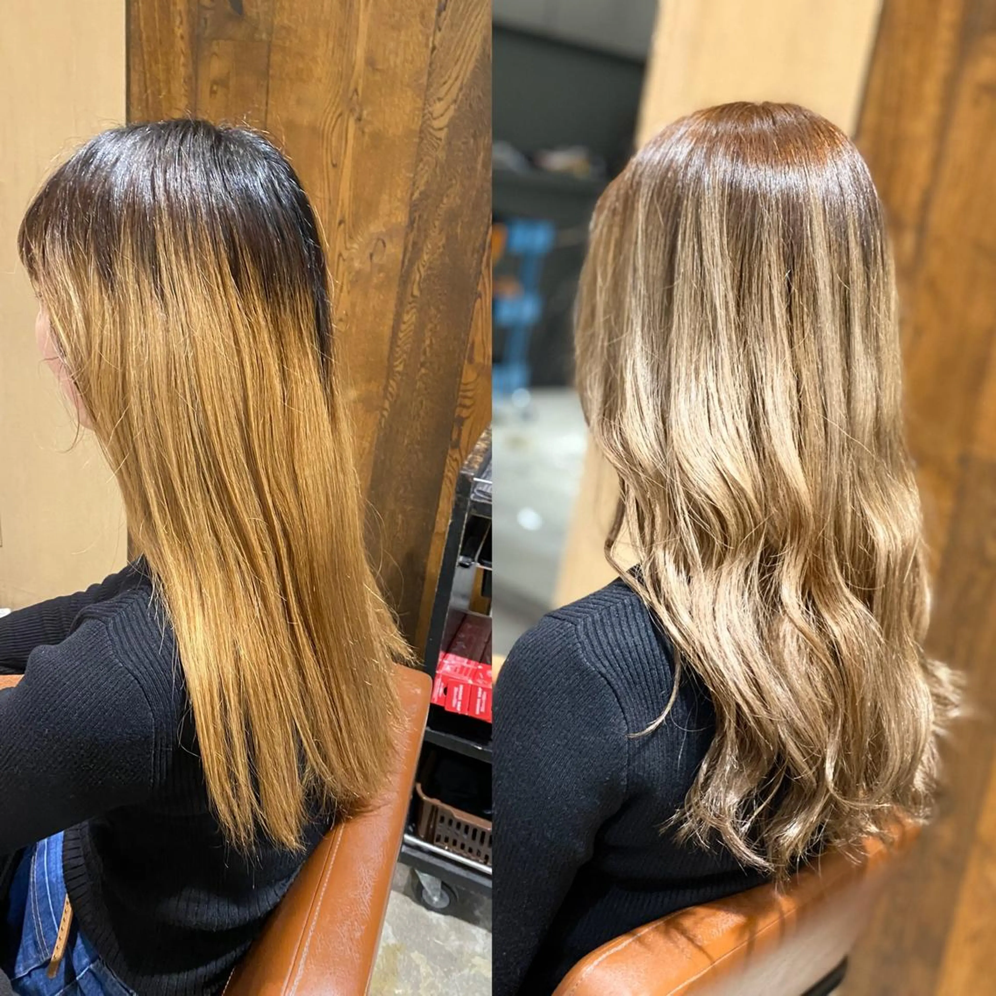 カラー ブリーチ ブリーチなしカラー カット ヘアカラー トリートメント 顔まわりの神様✨ 透明感カラー藤嶋秀幸のヘアスタイル