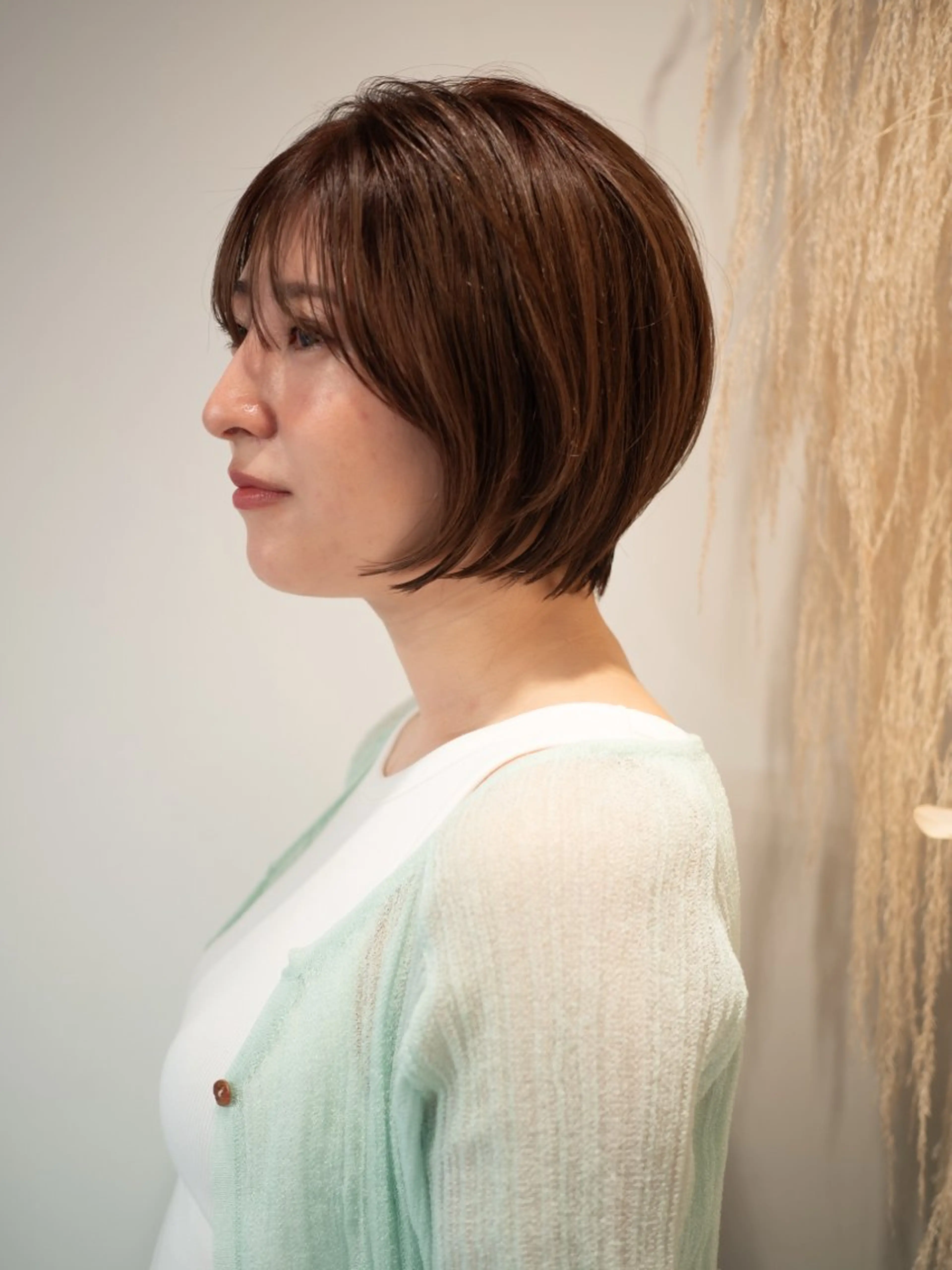 ショート ショートヘア ふじた/透明感カラー レイヤーカットのヘアスタイル