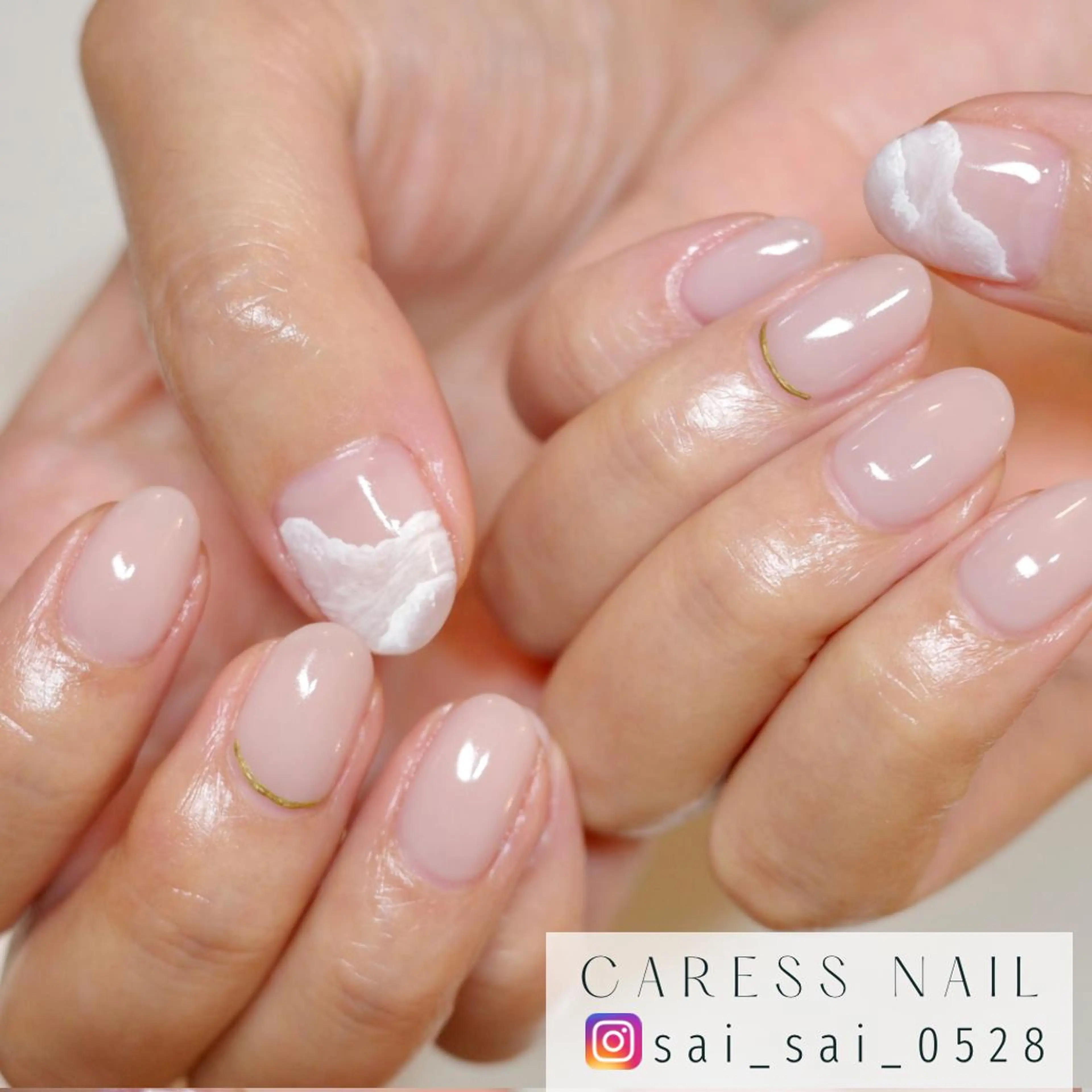 ネイル caress  nail カレスネイル　代々木上原所属・カレスネイル さいのネイルデザイン