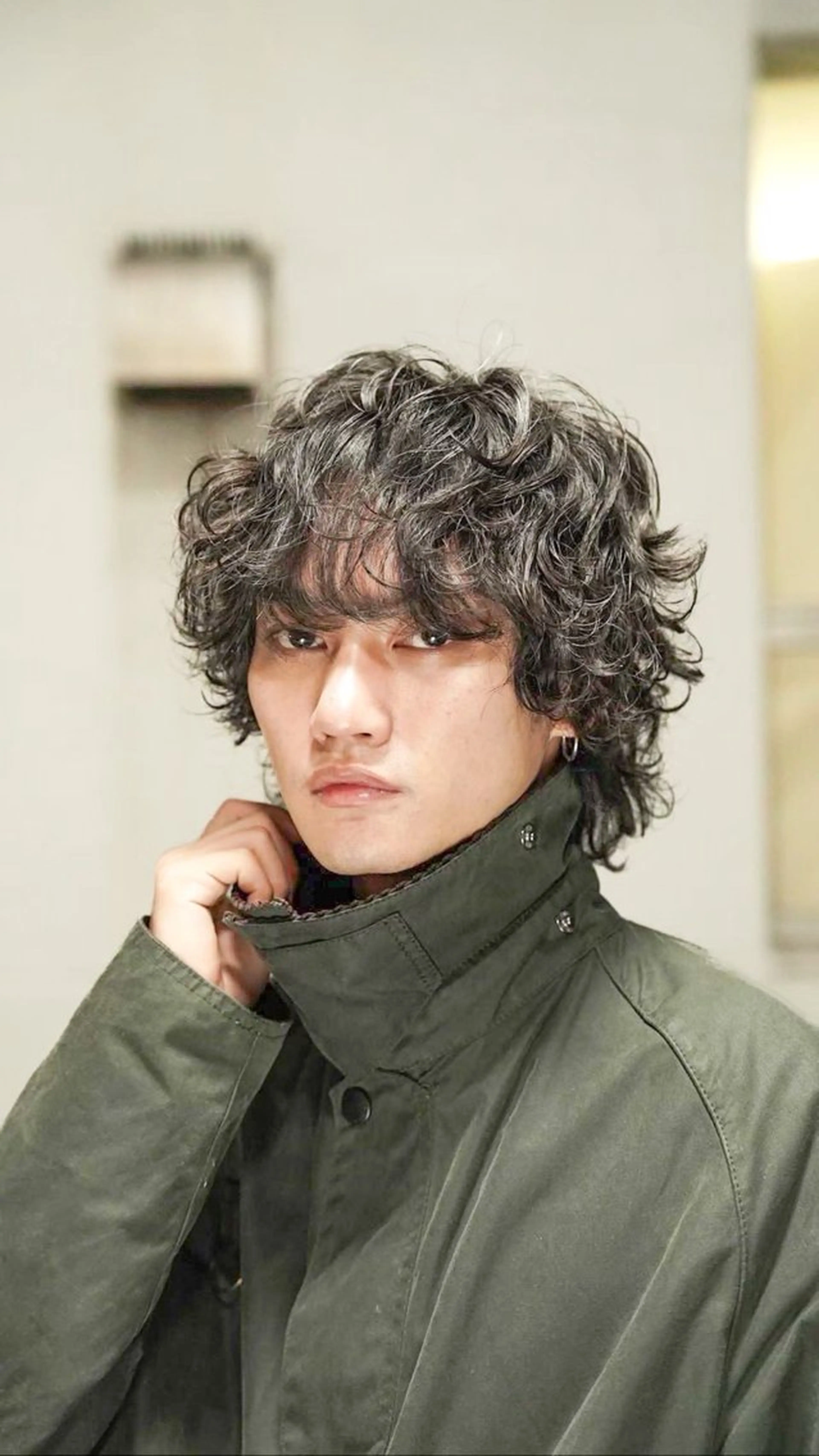 パーマ メンズ ショート/パーマ /名古屋/Ayakaのヘアスタイル