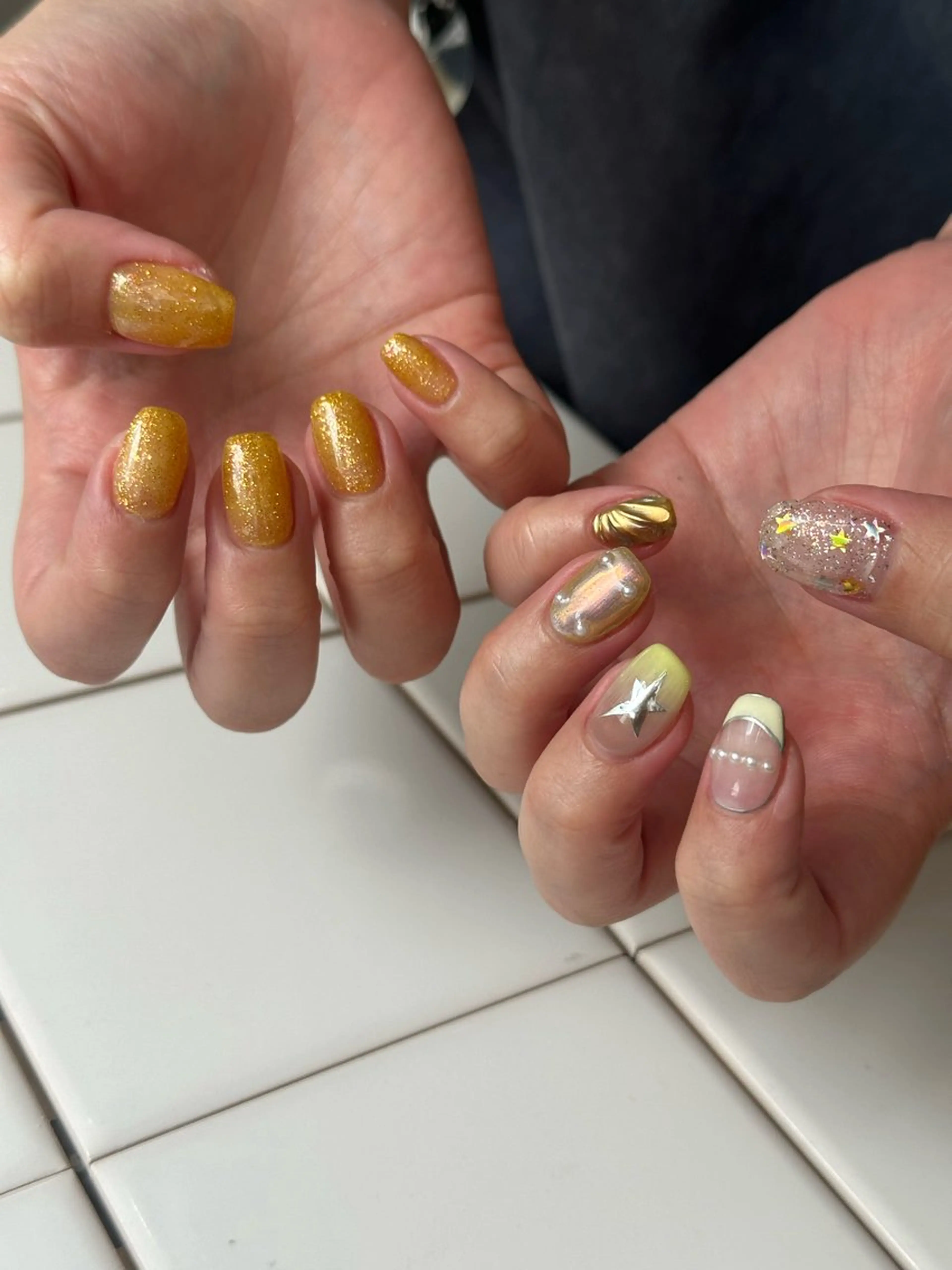 ネイル ニュアンスネイル ハンドネイル Natsuko 🪼のネイルデザイン