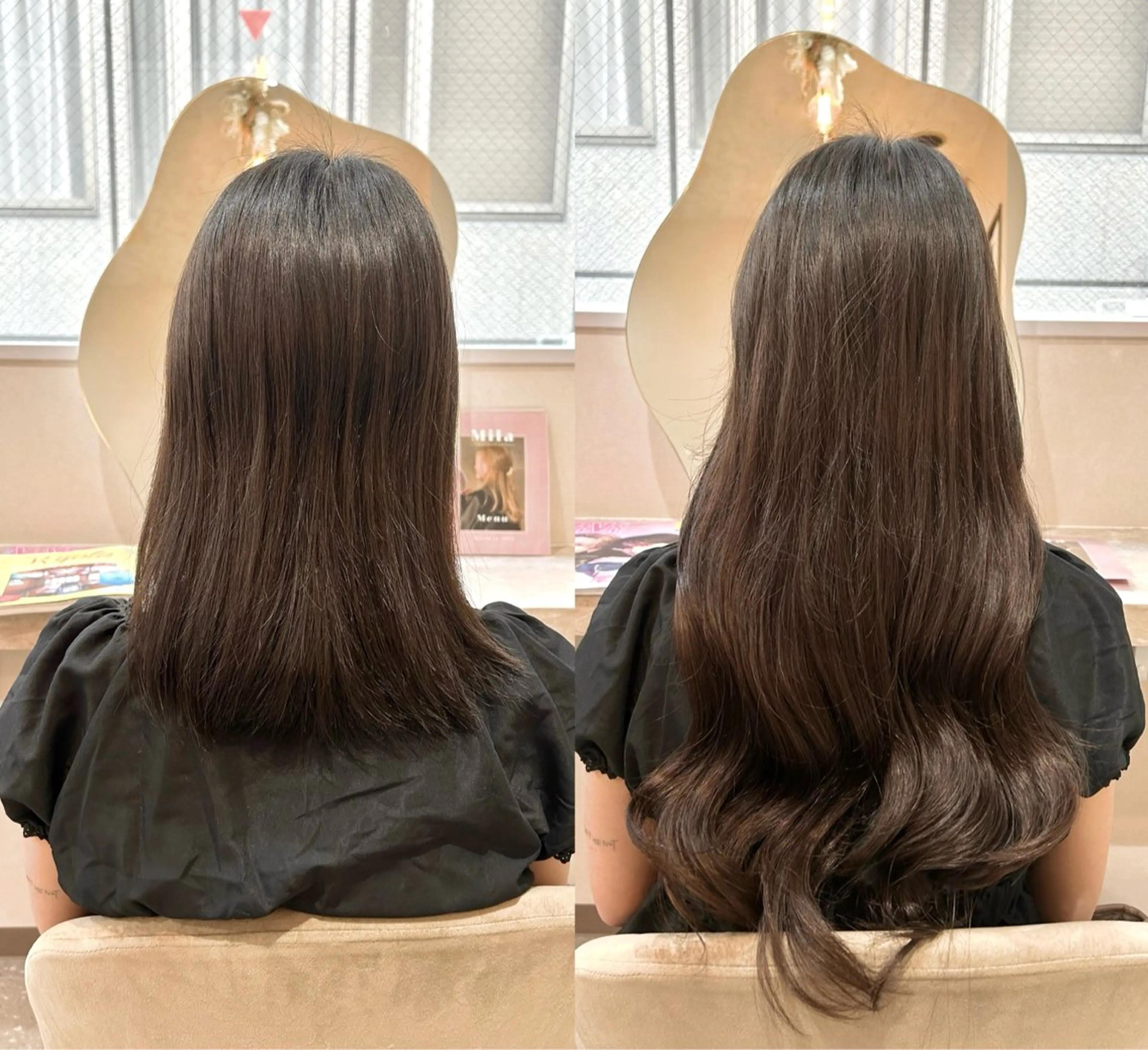 ロング Mila Hazukiのヘアスタイル