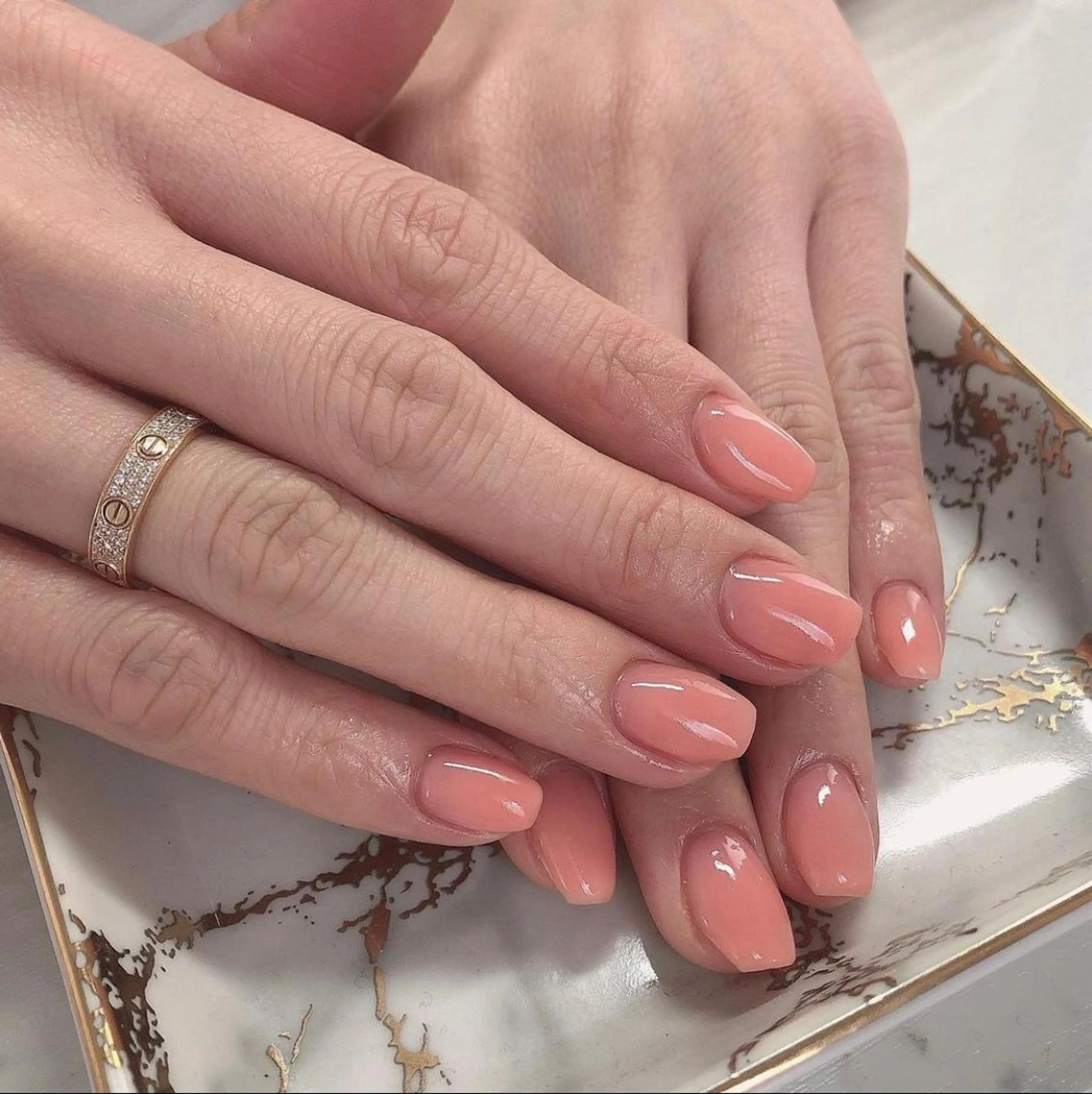 【オフ込み値段】ワンカラー （ラメグラデーションも可能）他店のオフでもこの価格です。の写真