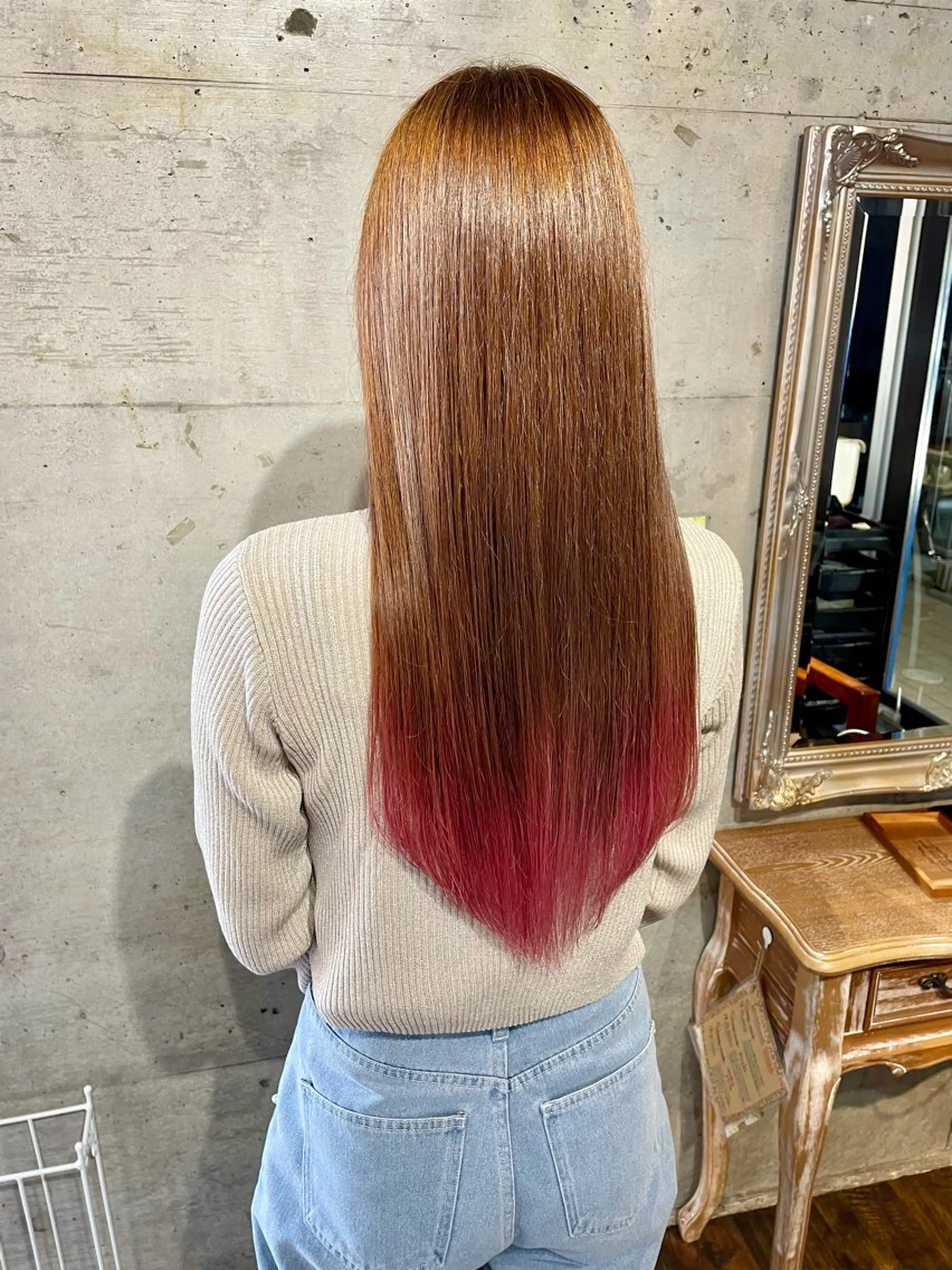 ロング 坂本 勇将のヘアスタイル