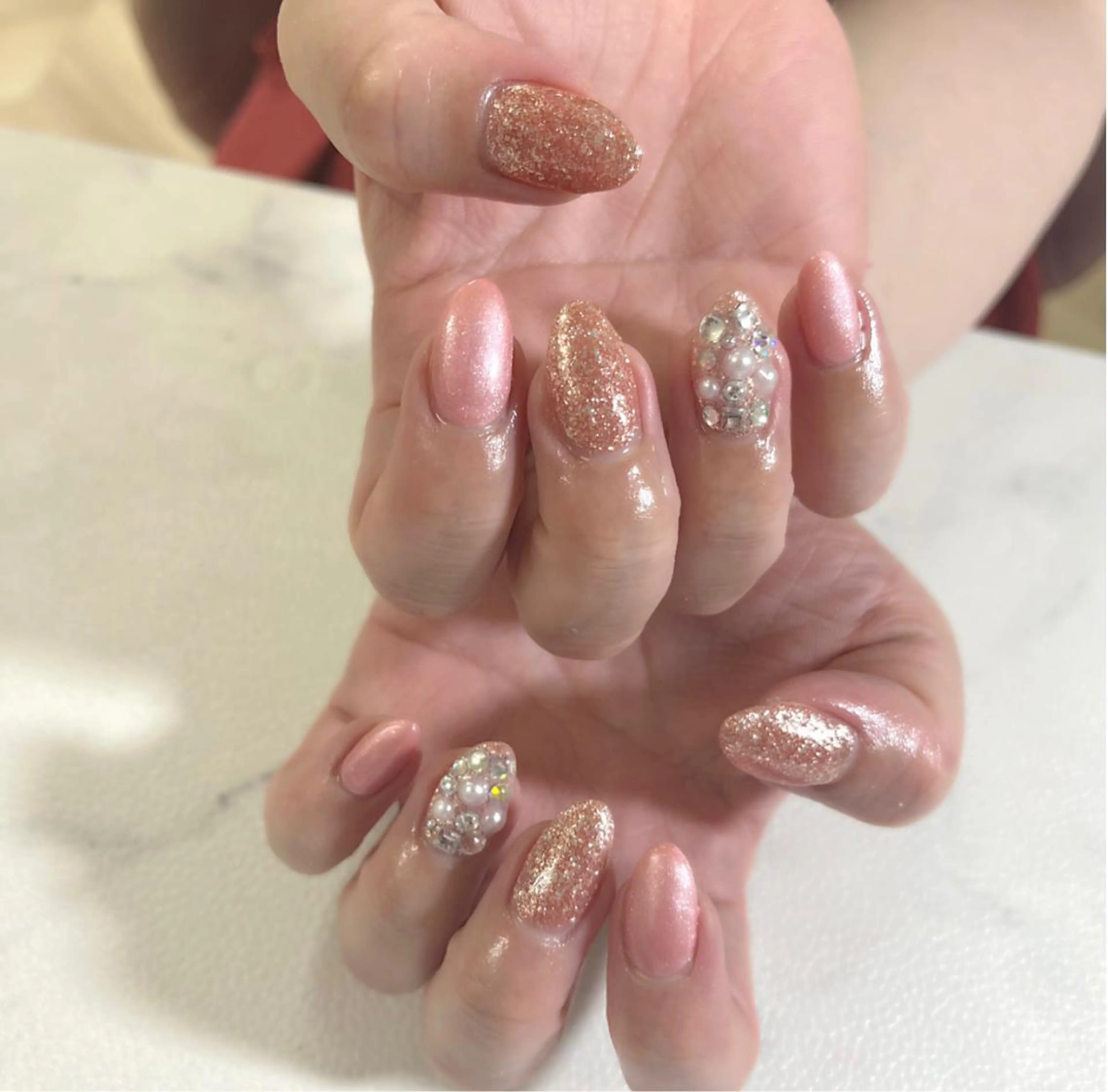 ☁ ＼1ヶ月以内の再来店／ オフ込 定額デザインハンドネイル 4730円 💅🏻の写真