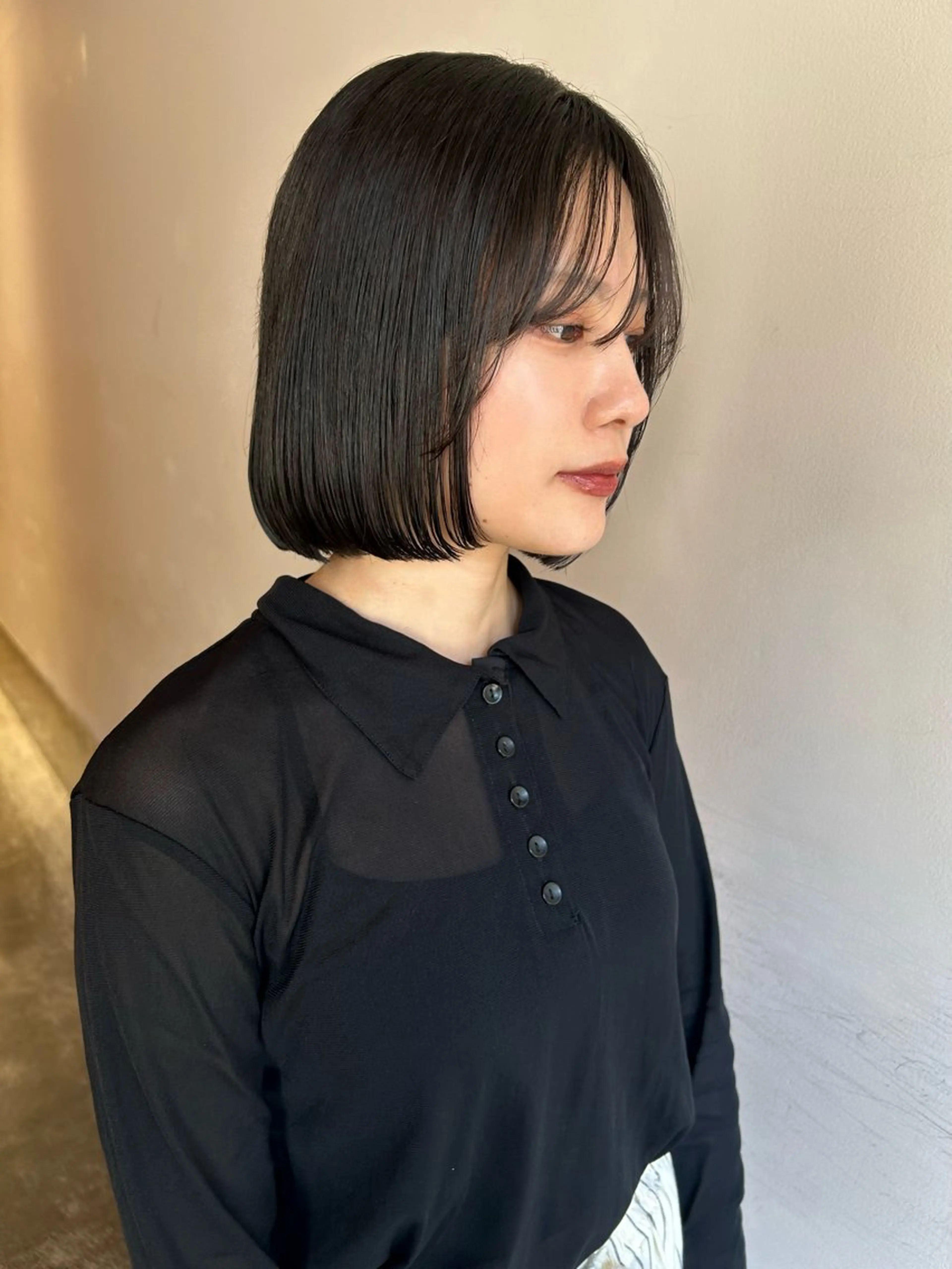 ミディアム 透明感カラー/レイヤ ー🌙Honokaのヘアスタイル