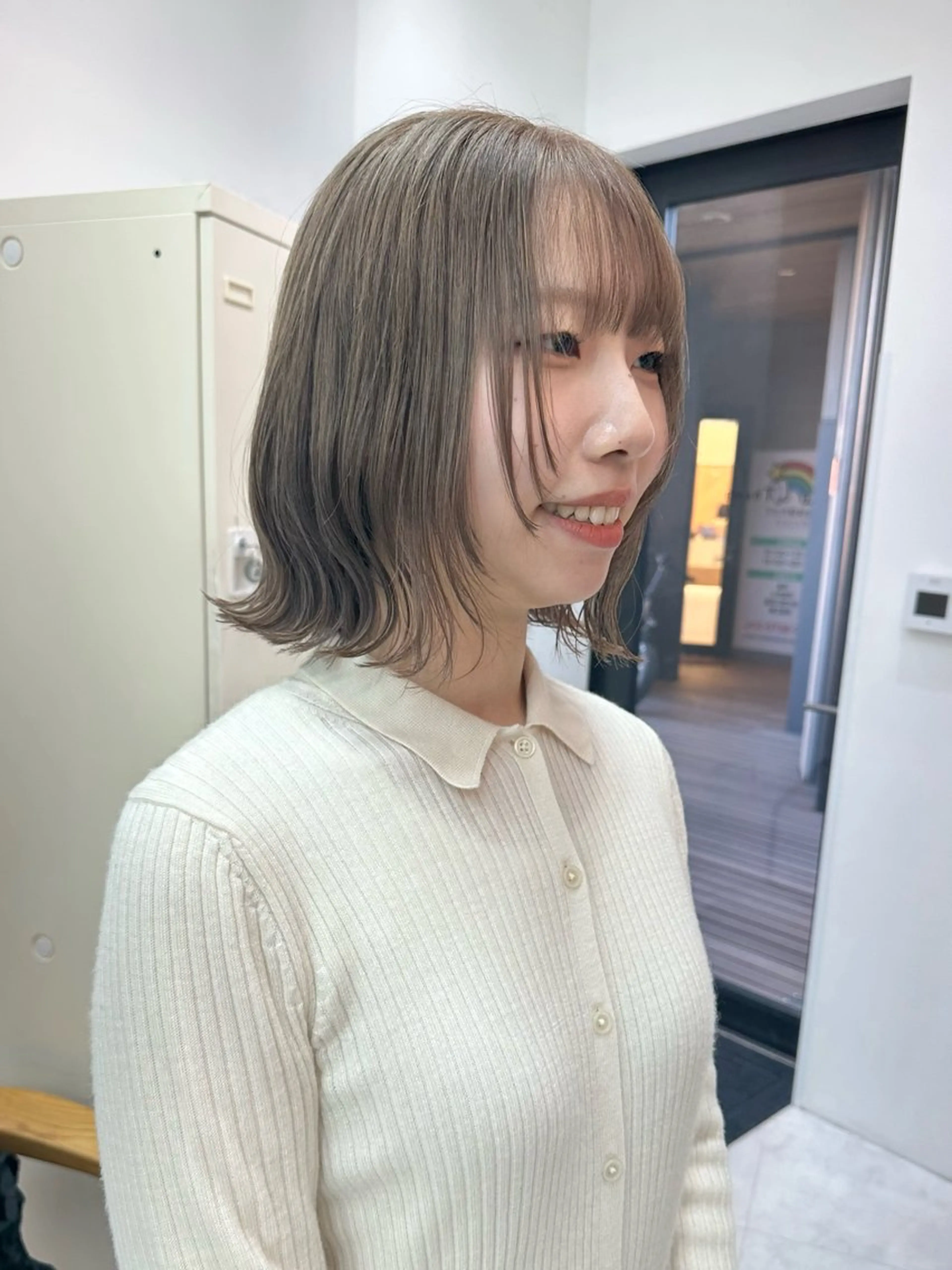 ミディアム カラー 柔らかいcolor 🌿harukaのヘアスタイル