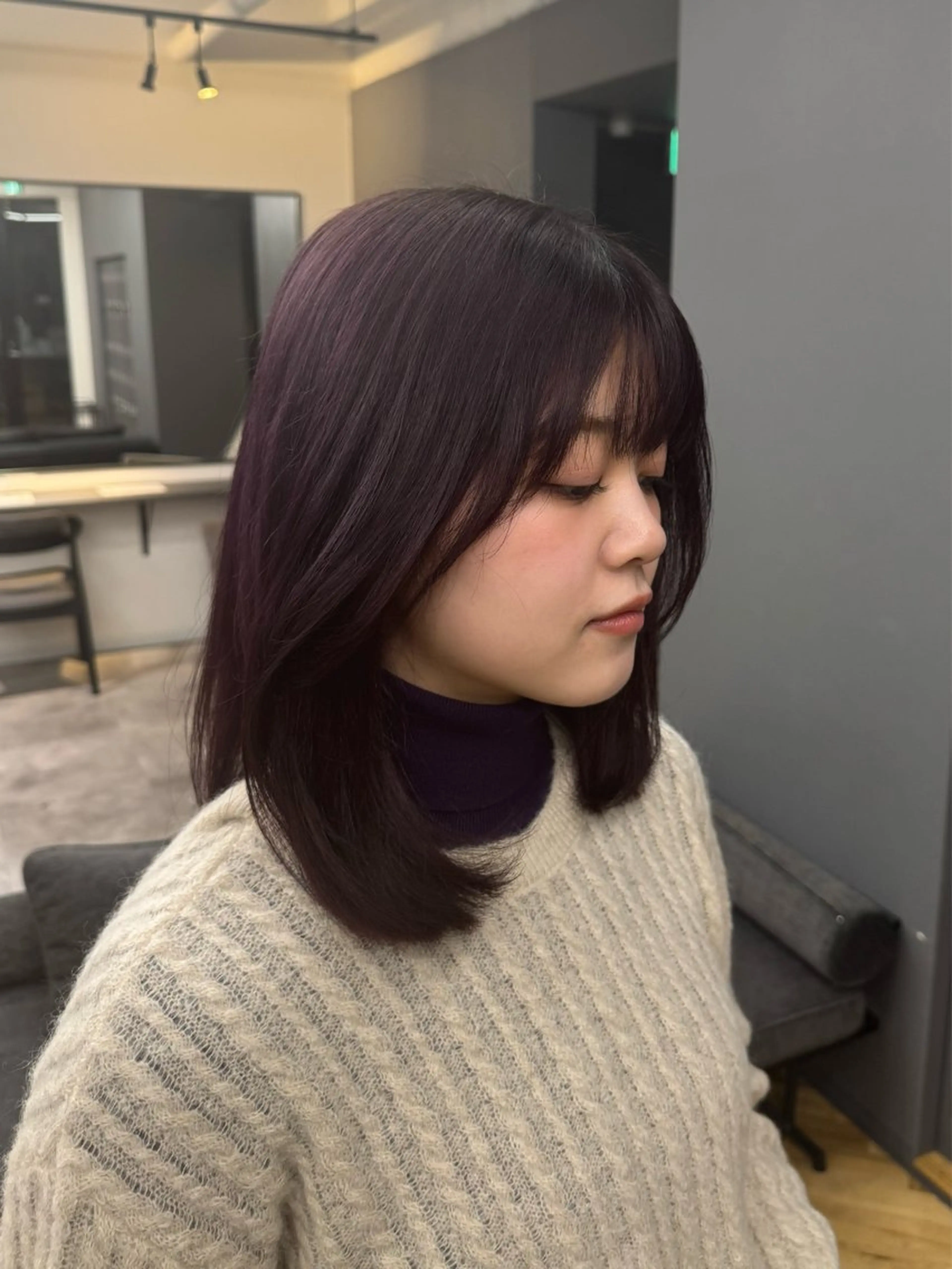 セミロング 木村 泰晟のヘアスタイル