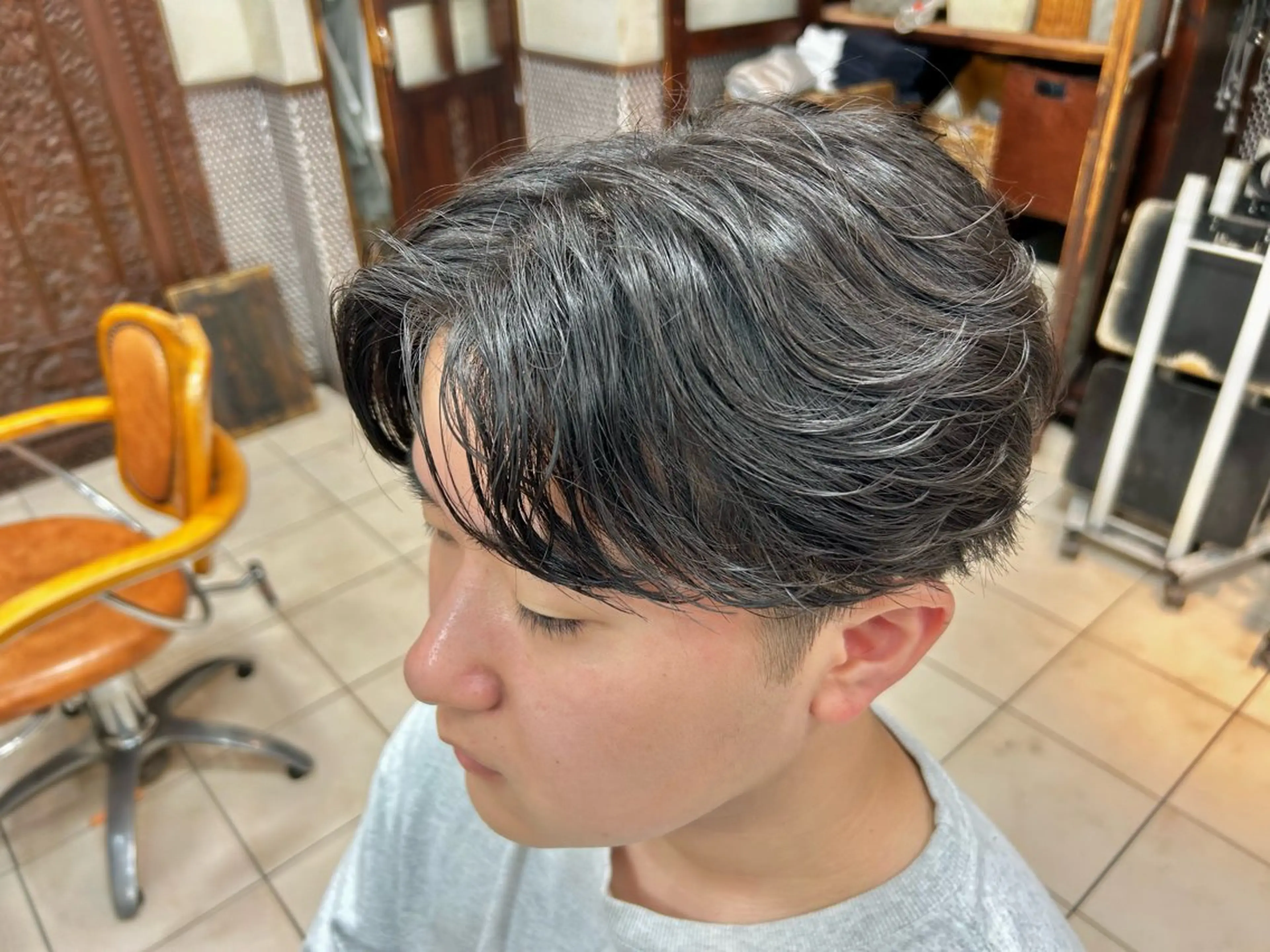 パーマ メンズ カット パーマ メンズ特化/カット: パーマ🔥REO🔥のヘアスタイル