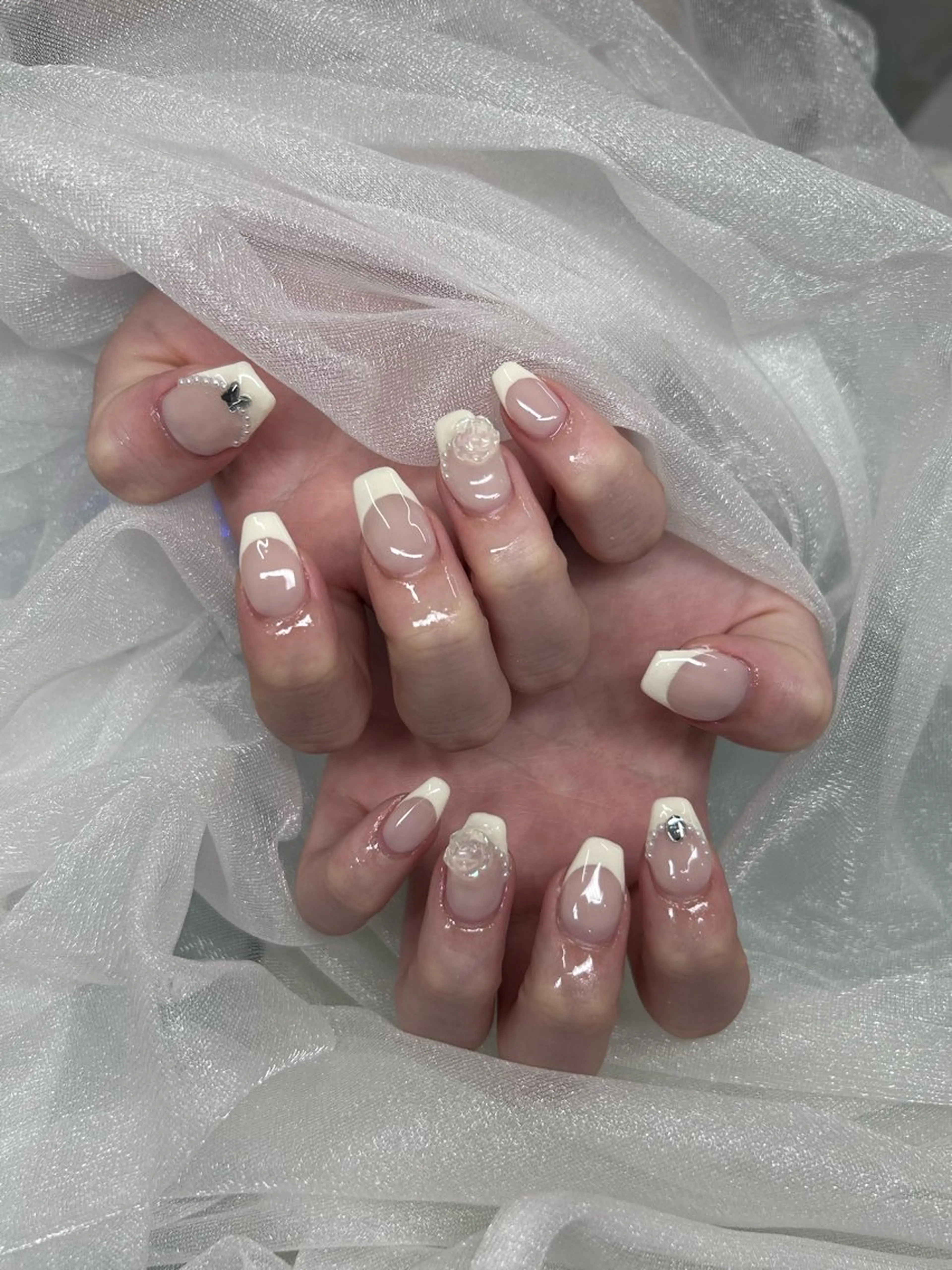 ネイル 持ち込み 加藤 楓子のネイルデザイン