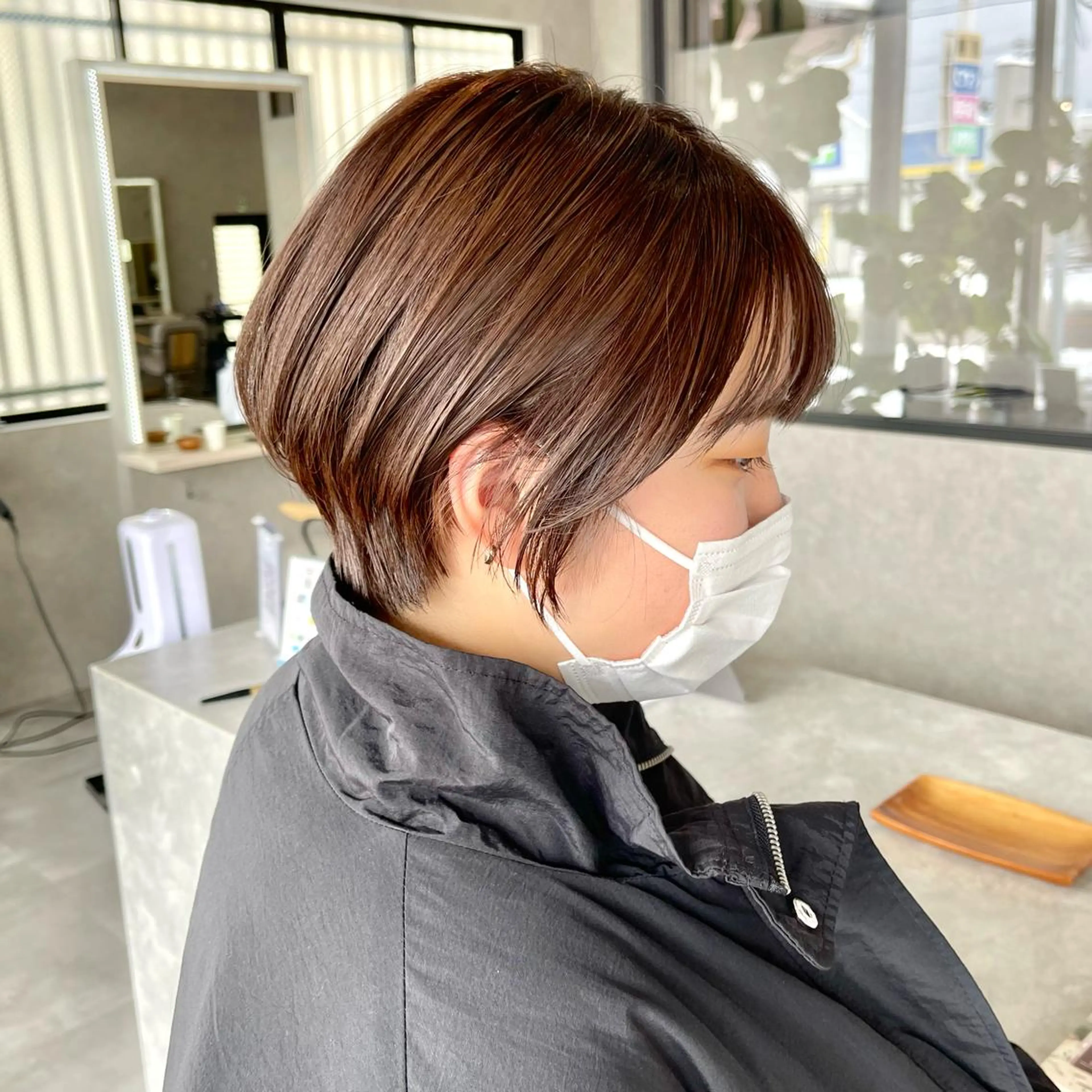 ショート カラー 一ノ瀬 暁のヘアスタイル