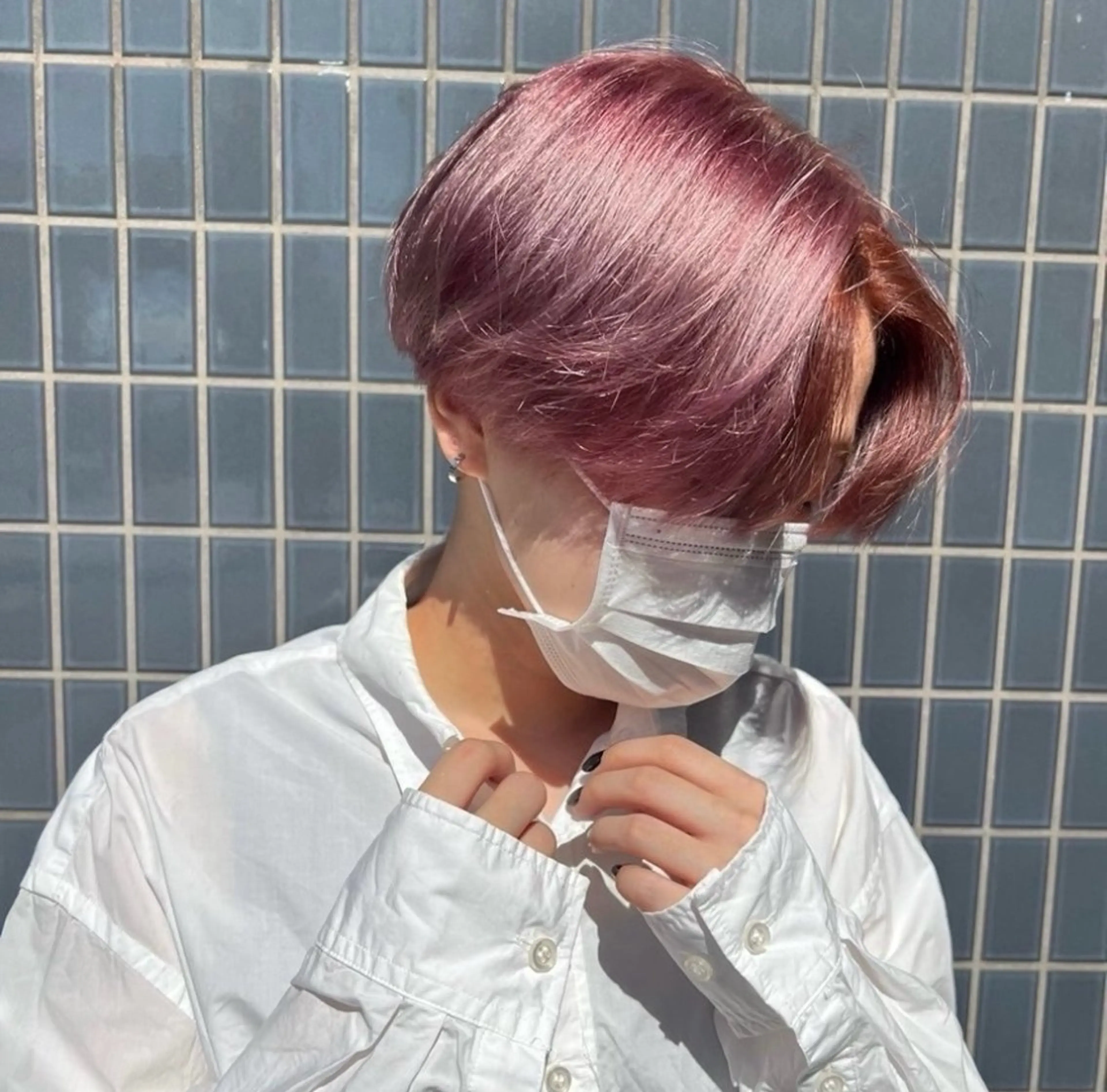 カラー zest/bis Rin ʚ🎀ɞのヘアスタイル