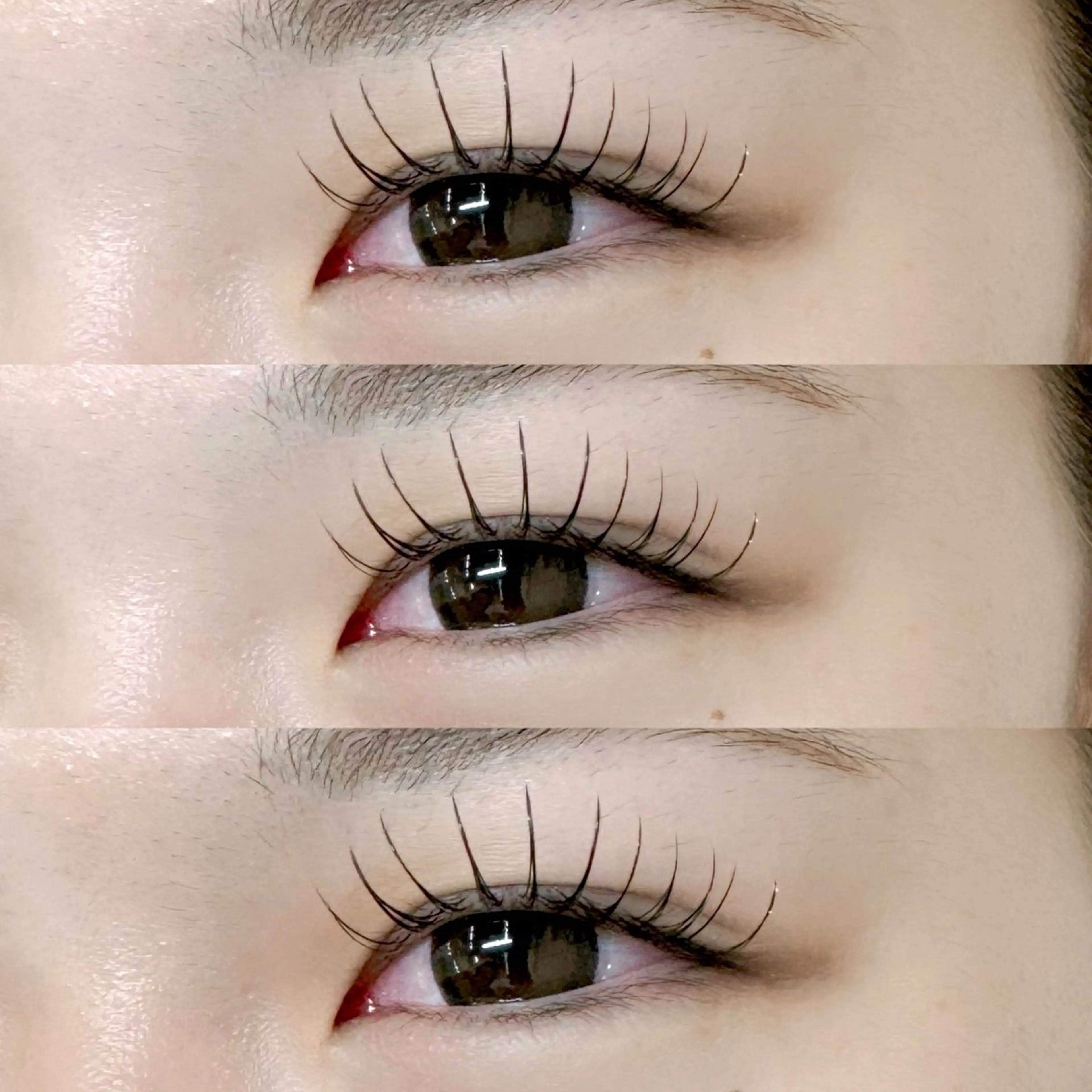 マツエク・マツパ フラットラッシュ マツエク 天王寺eye ♡eyebrowのマツエク・マツパデザイン