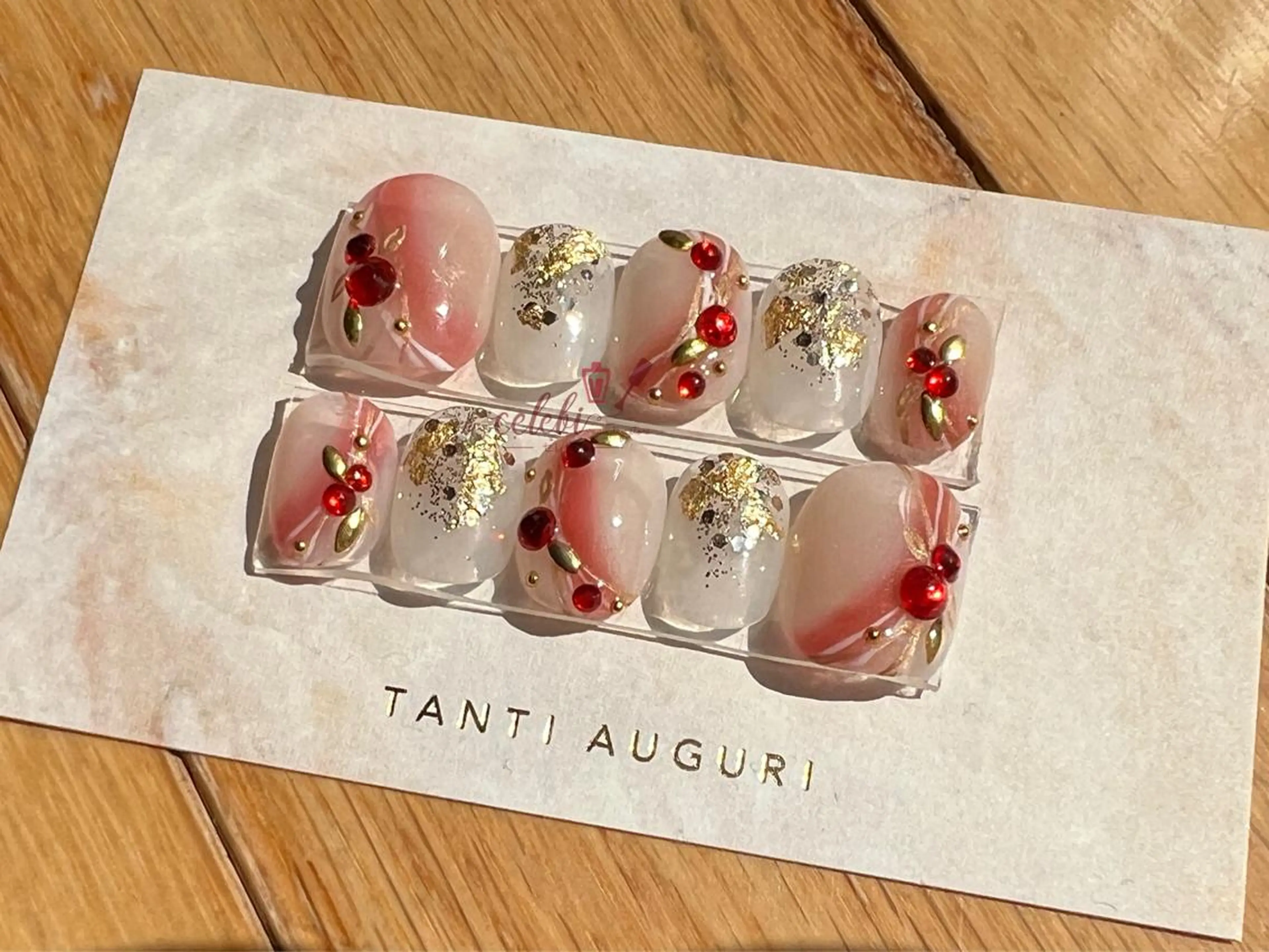 ネイル ネイルチップ その他(ネイル) オーダーネイルチップ サロンcelebiのネイルデザイン