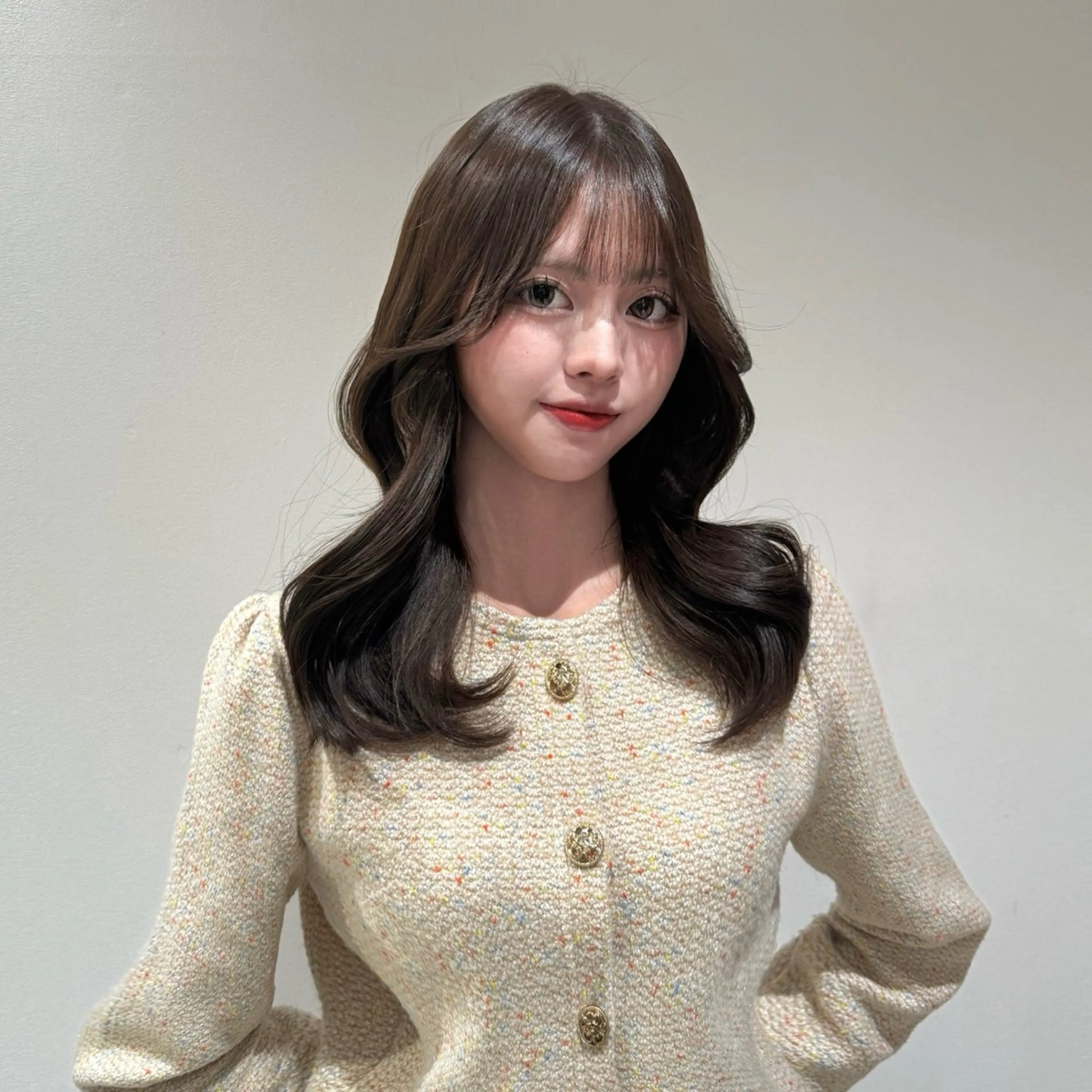 ロング カラー カット ヘアカラー トリートメント 🩷渋谷/韓国レイヤ ー/透明感Sayaのヘアスタイル