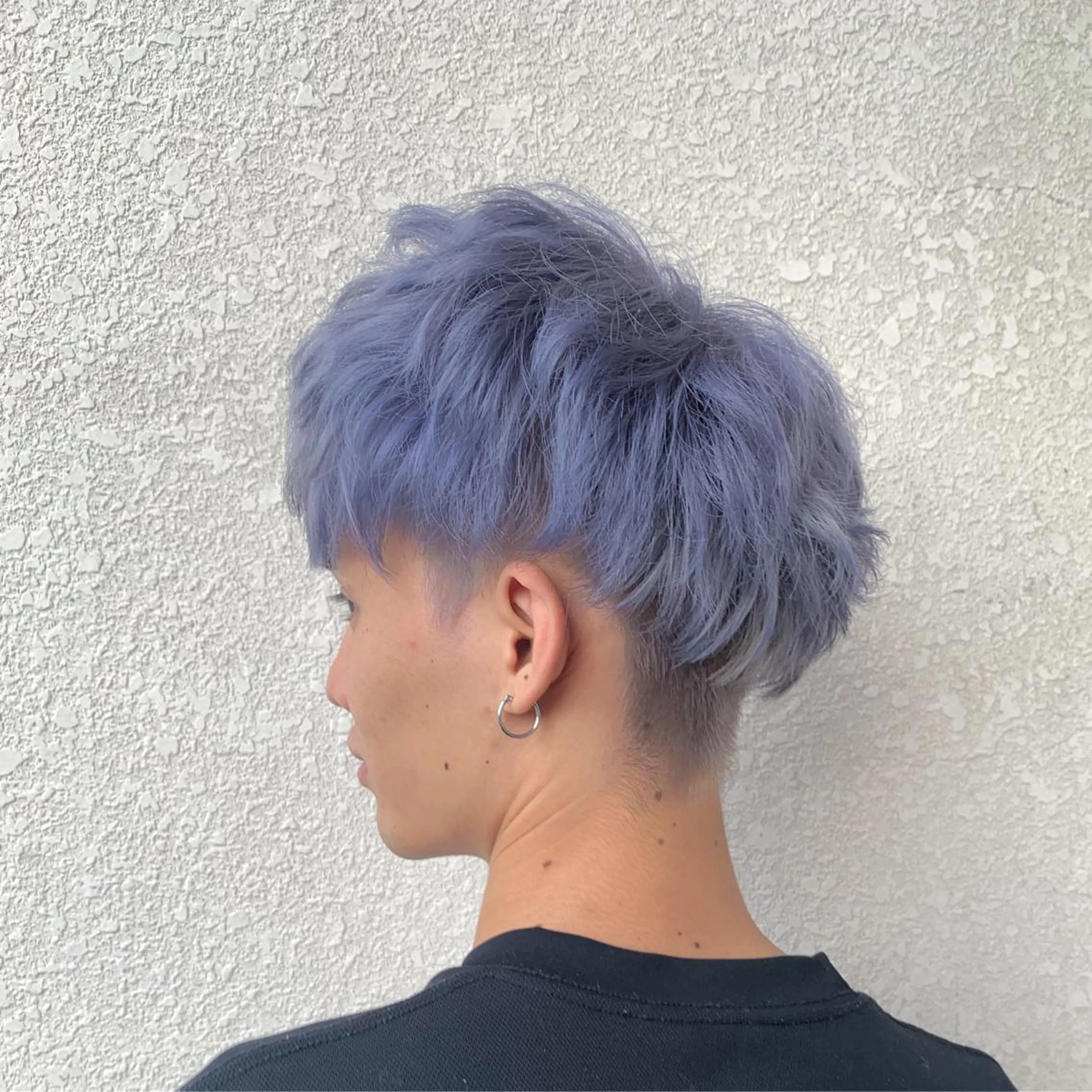ショート カラー メンズ leben serikaのヘアスタイル