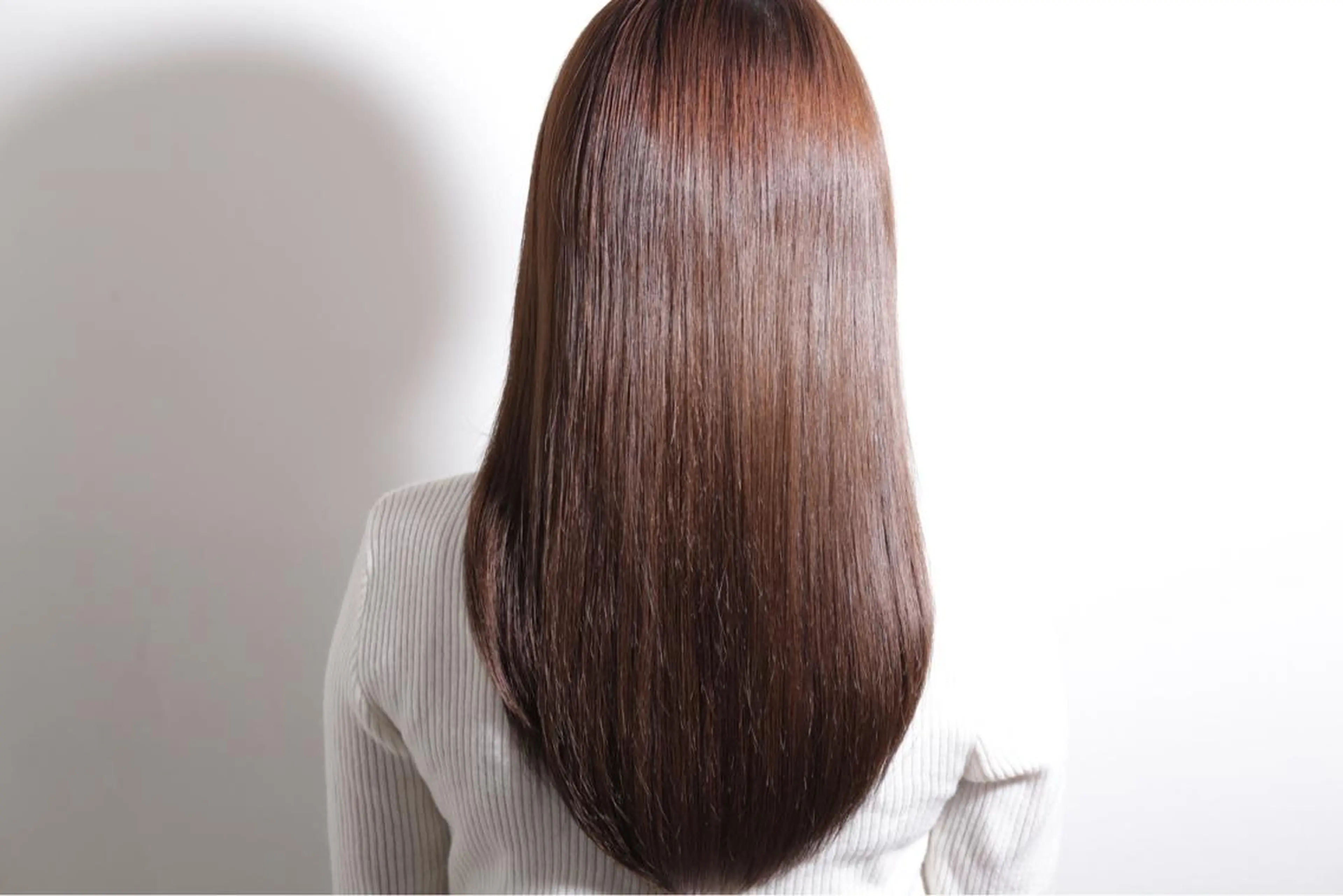 ロング パーマ カット 縮毛矯正 トリートメント 縮毛矯正/髪質改善 /ブリーチ/東陽町✨のヘアスタイル