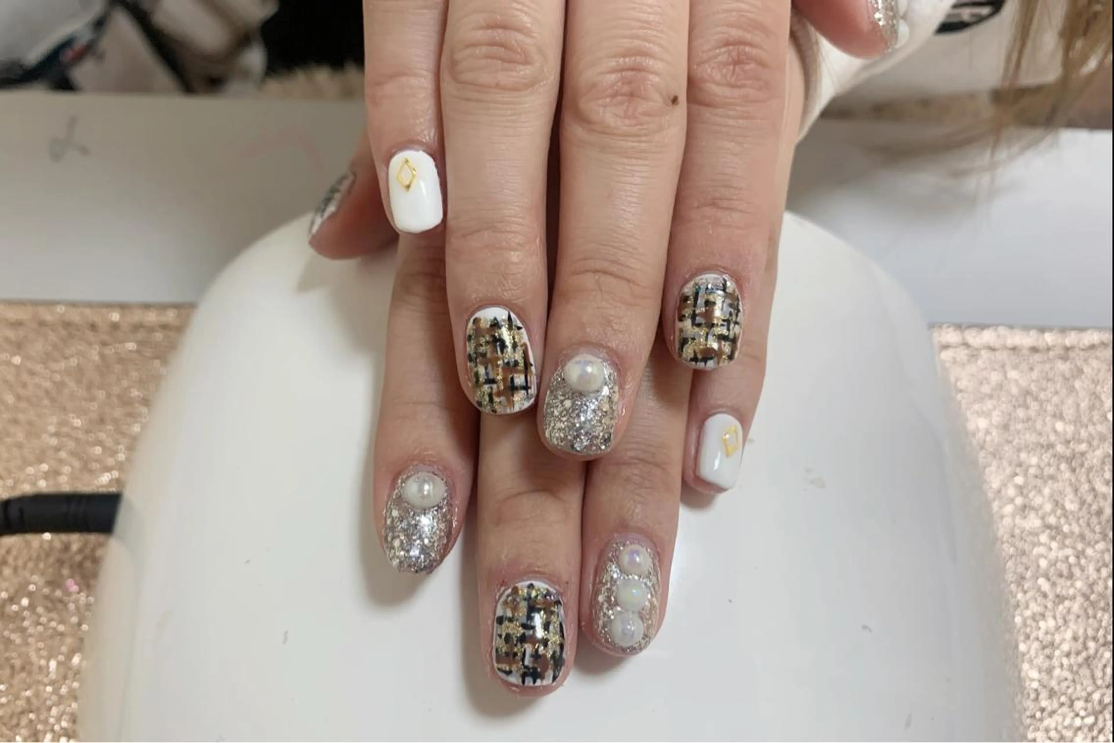 ネイル 冬ネイル 林 ✨syousyouのネイルデザイン