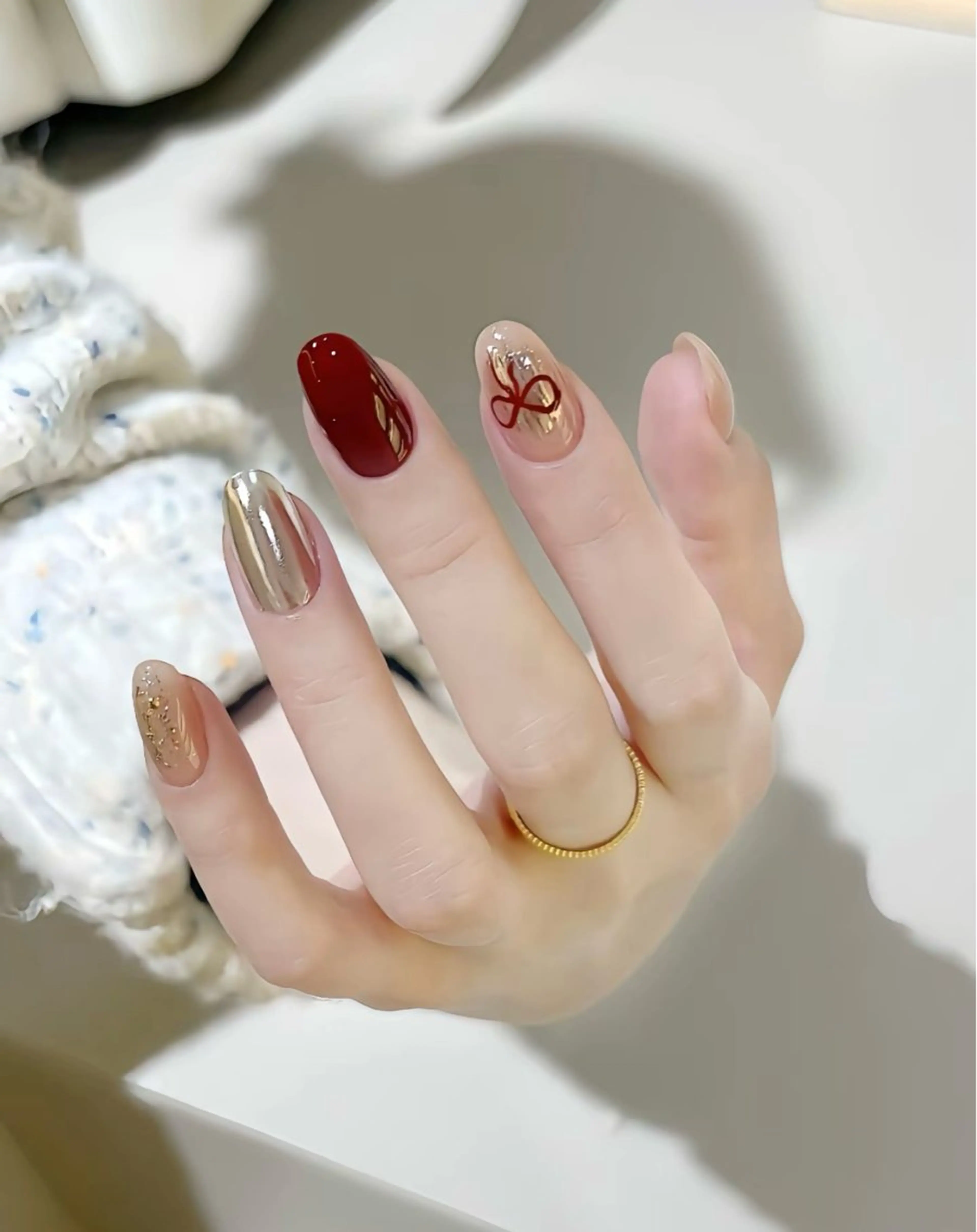 ネイル ハンドネイル 🎀 NaNa_nailのネイルデザイン