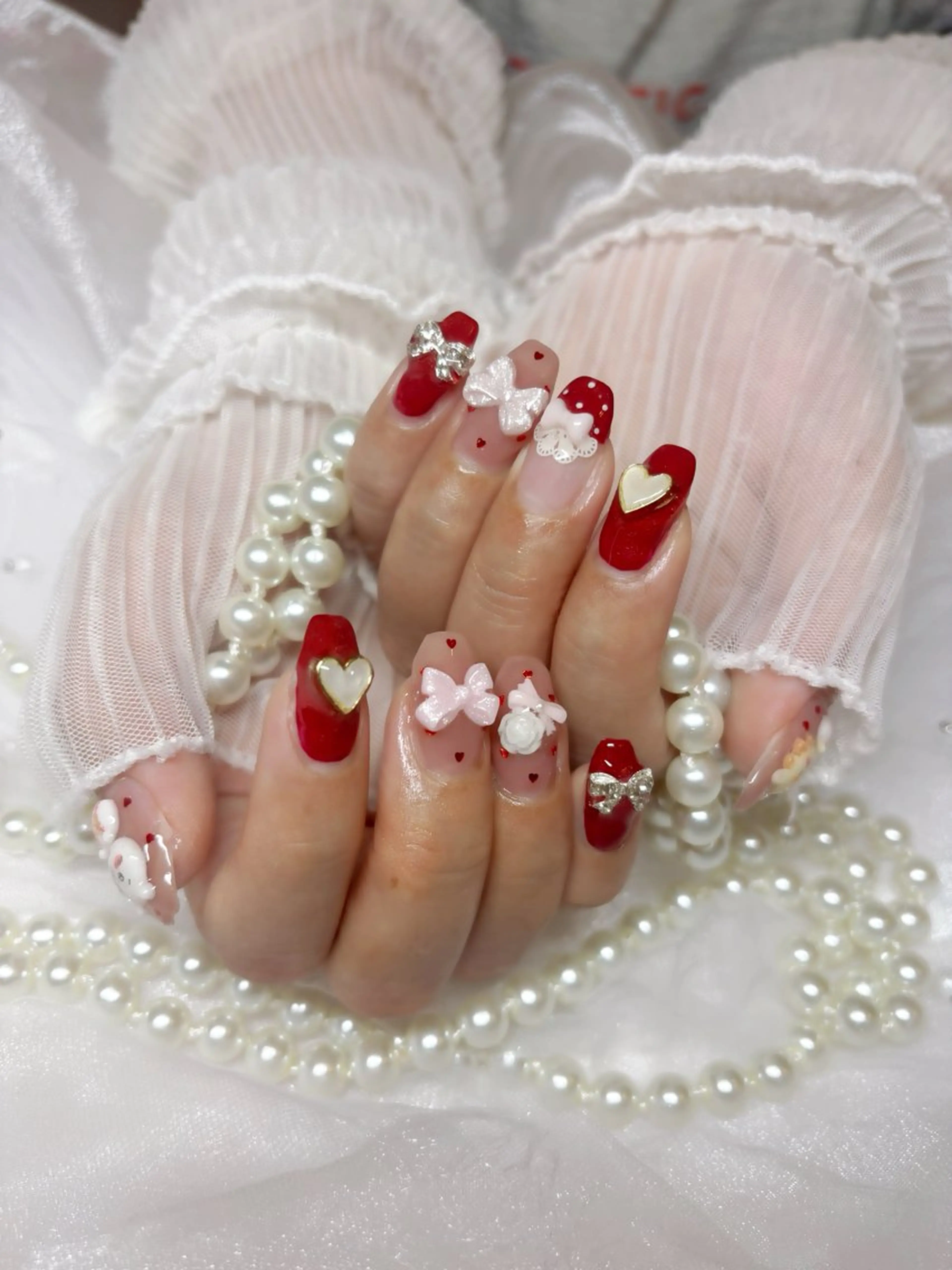 ネイル 持ち込み ハンドネイル Nail Salon macherieのネイルデザイン